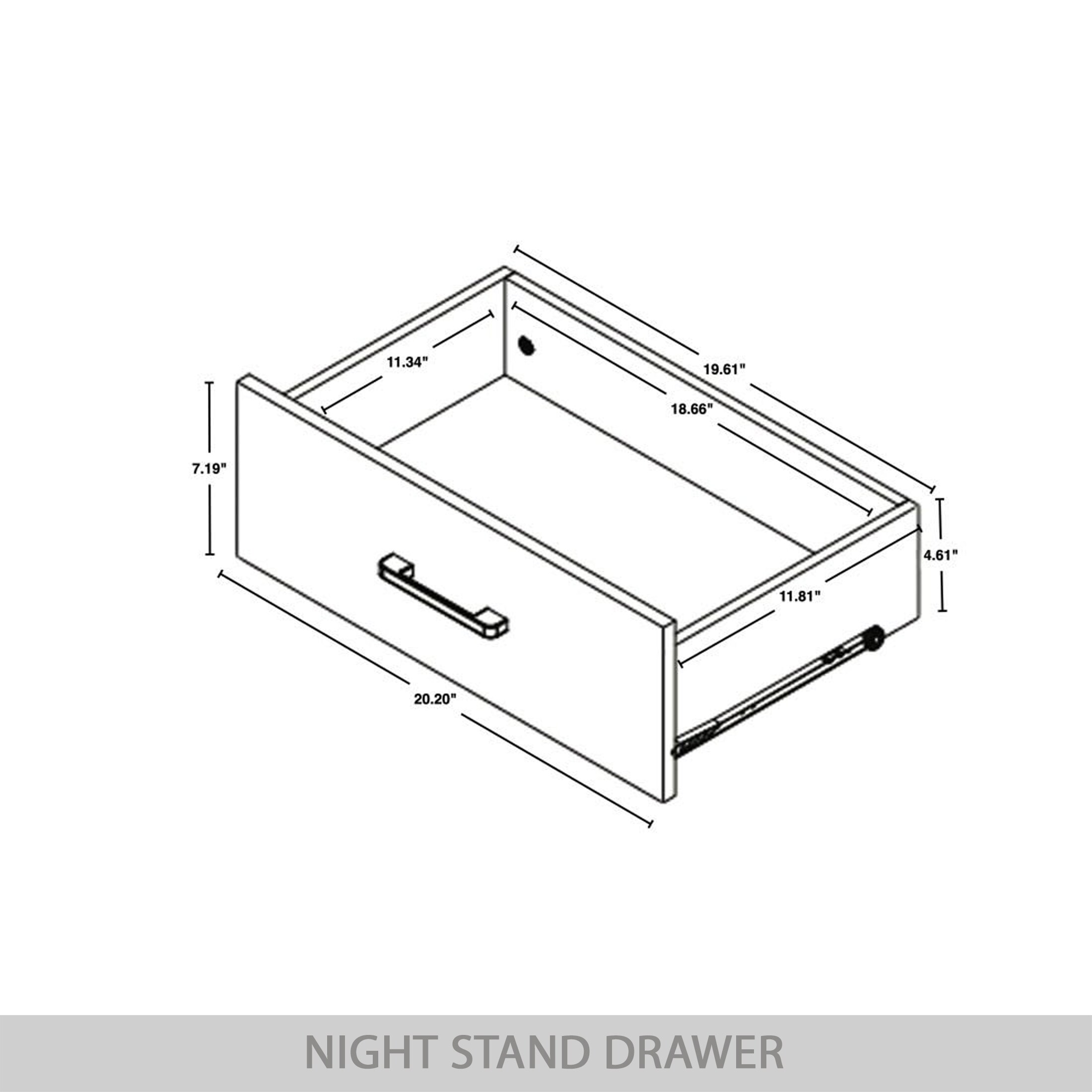 CasePiece C90135NS-LGY nightstands - View #11