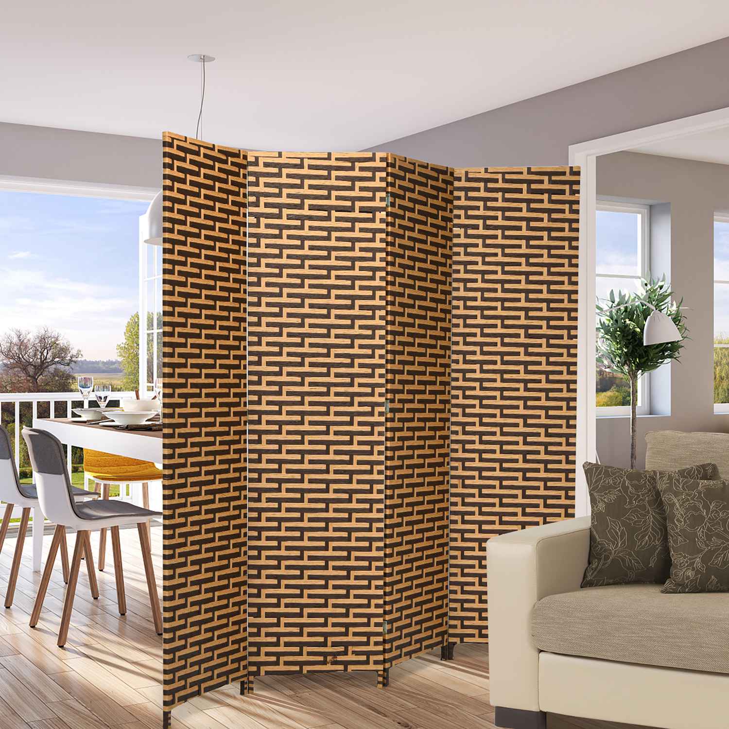 Costway CSHY003348 Indoor-Privacy-Screens - View #3