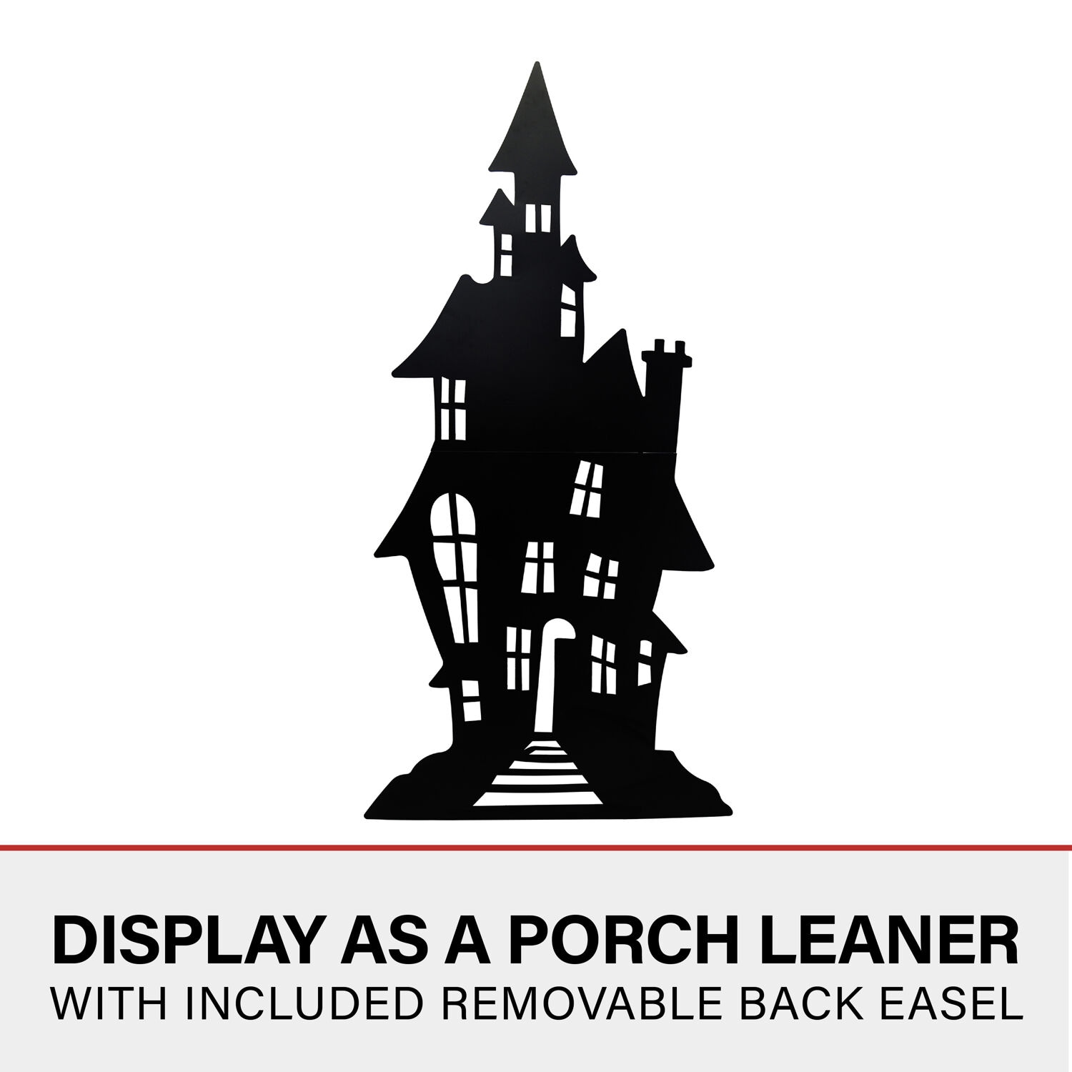 Haunted Hill Farm HHMTHOUSE069-0BLK Outdoor-Halloween-Decor - View #5