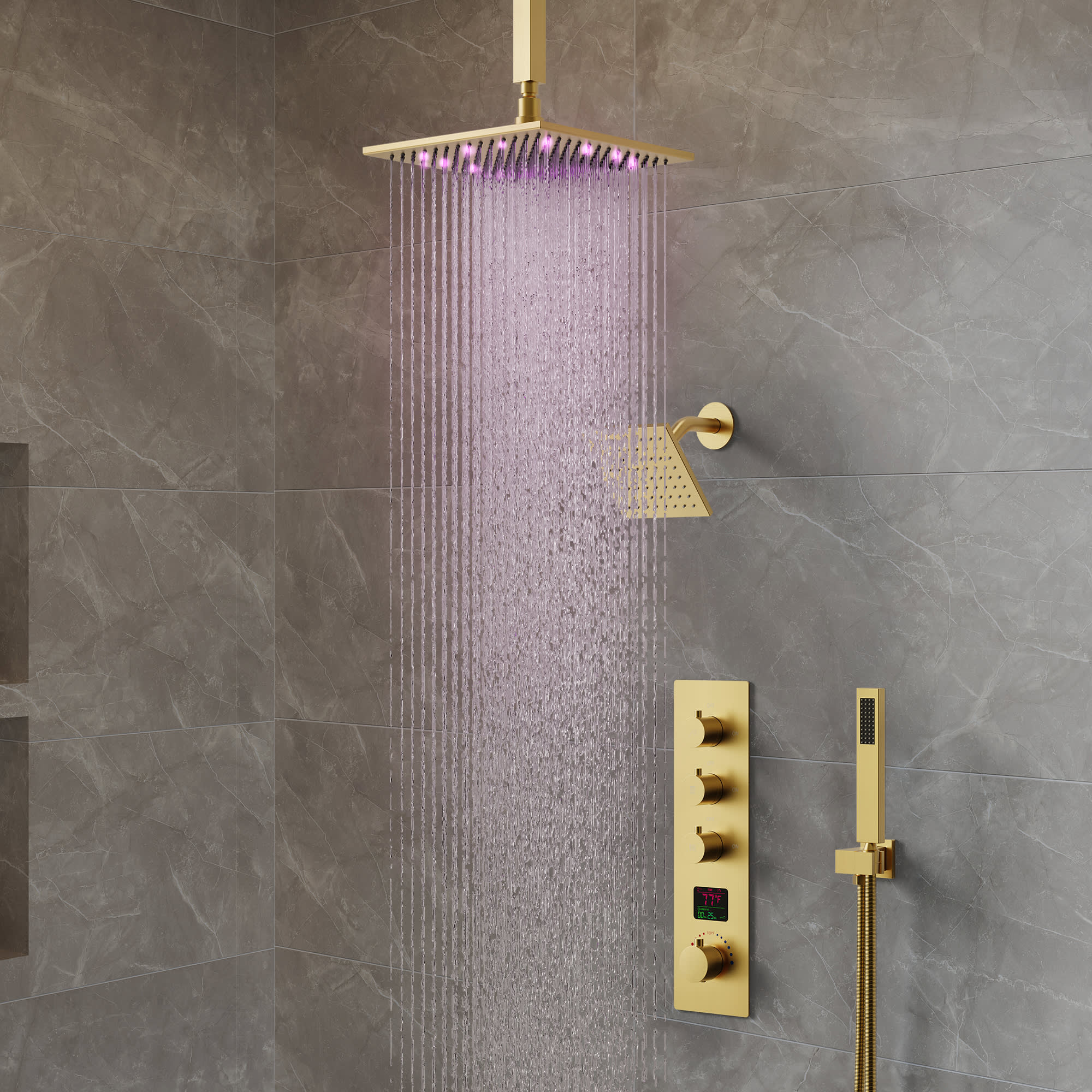 EVERSTEIN SFS-1026-GD12 Tub-Shower-Faucets - View #15
