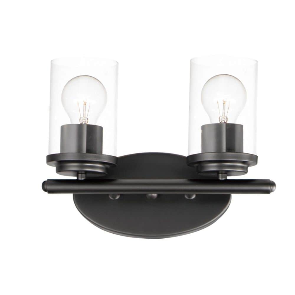 Maxim Lighting Corona 2 Light Clear Glass Vanity Light by Maxim - 10212