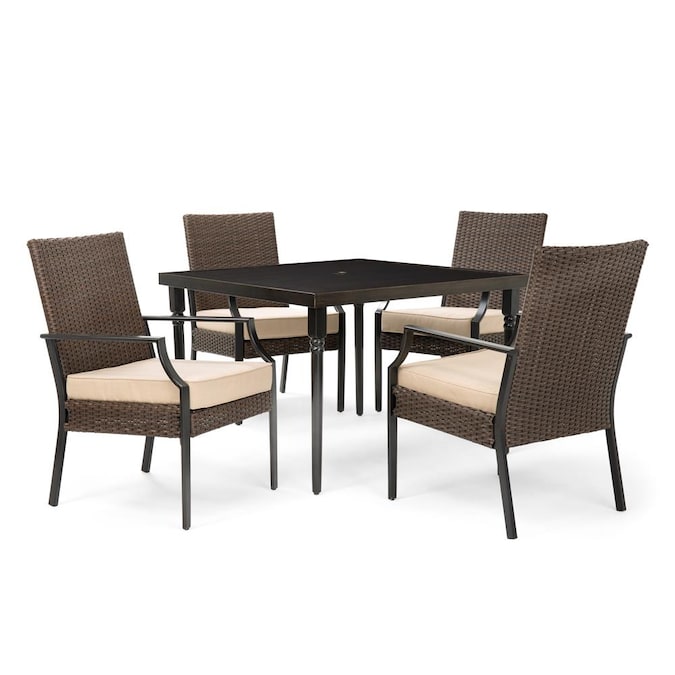 La Z Boy Outdoor Addyson 5 Piece Cushioned In The Patio Dining Sets Department At Com - La Z Boy Outdoor Furniture Clearance