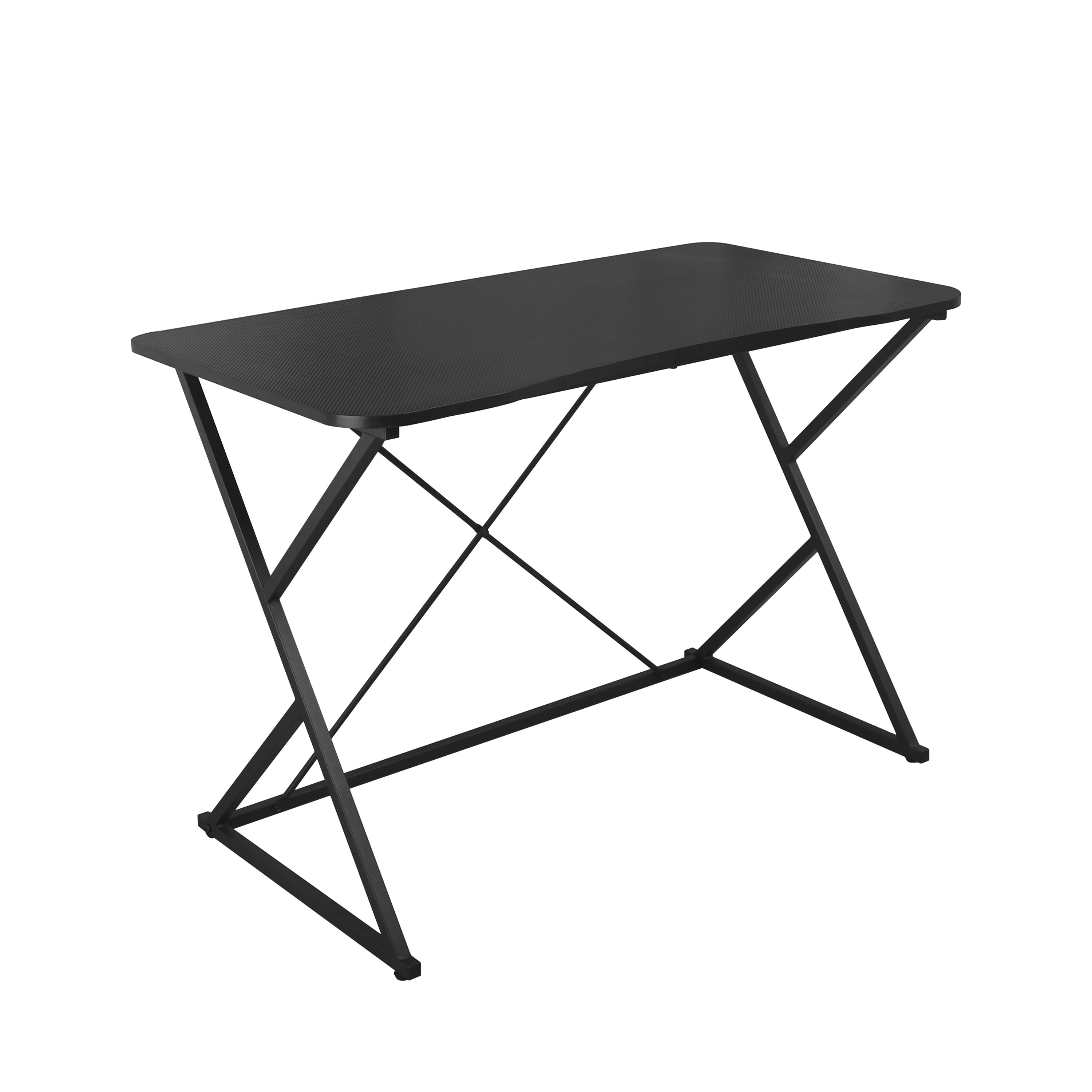 VEIKOUS COMPUTERDESK-1 47.2-in Brown Rustic Computer Desk