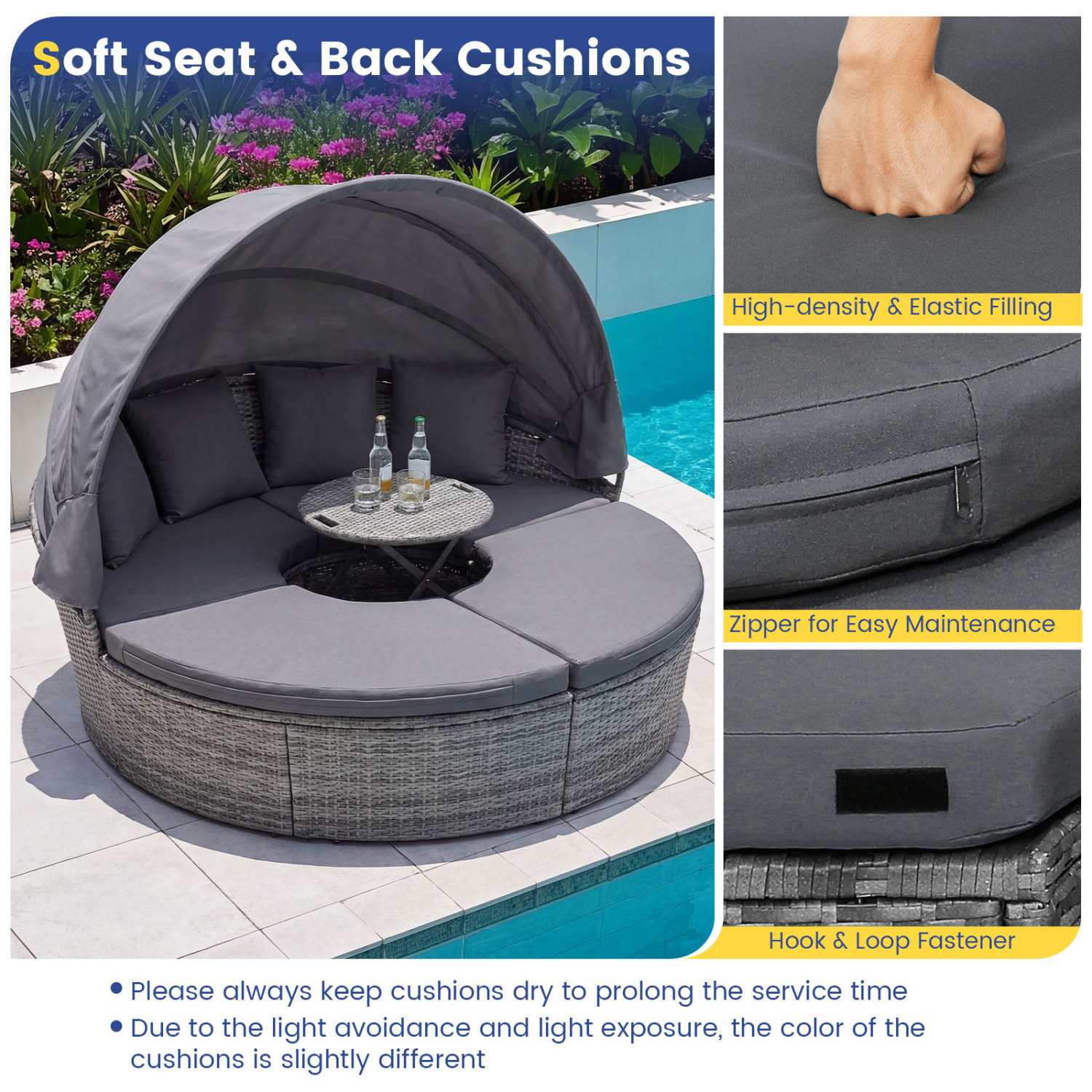 Volenca VOL-FM7KIR Patio-Sofas-Daybeds - View #5