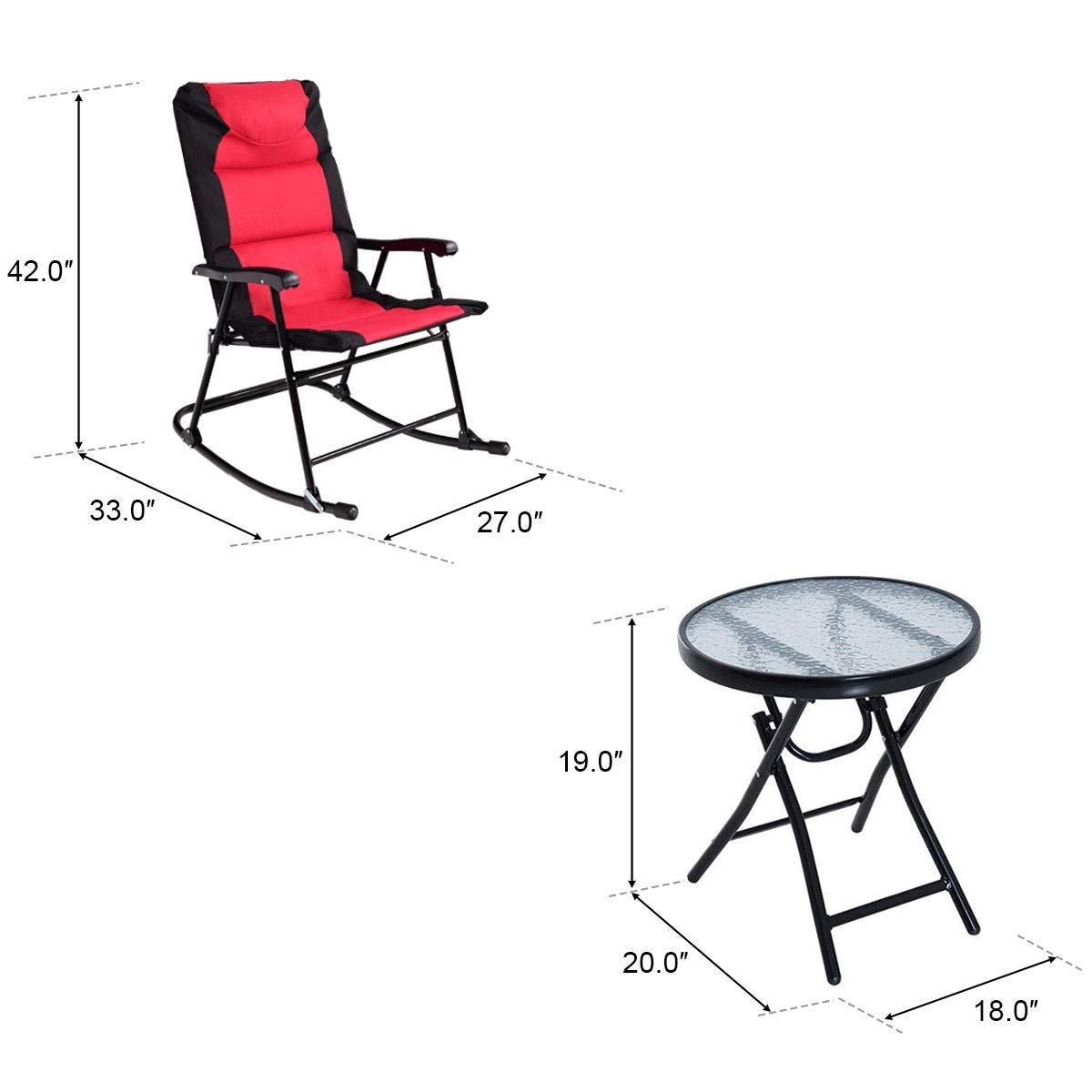 WELLFOR LWAROP107 Patio-Conversation-Sets - View #10