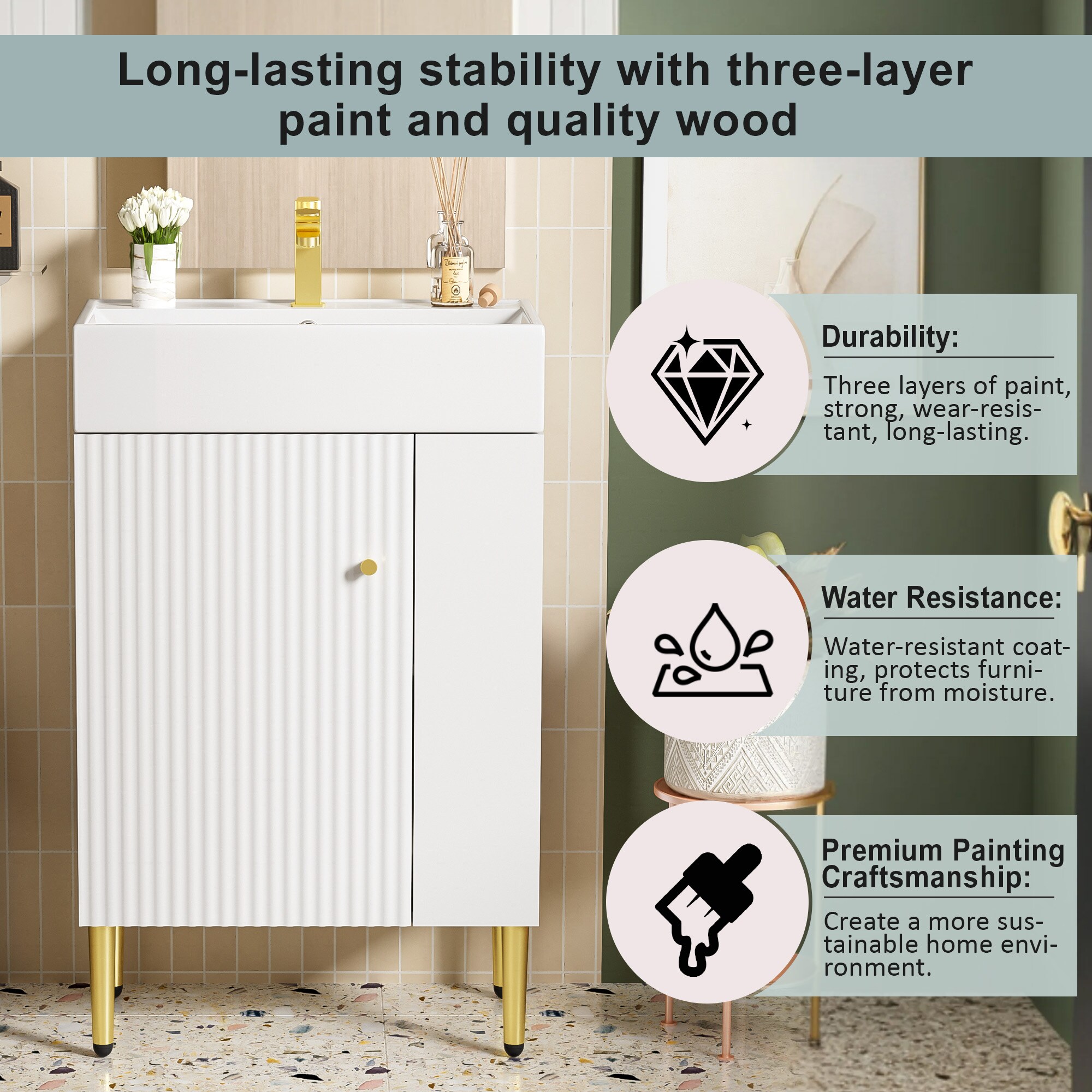 GDFStudio 345496 Bath-Vanity-Combo - View #5