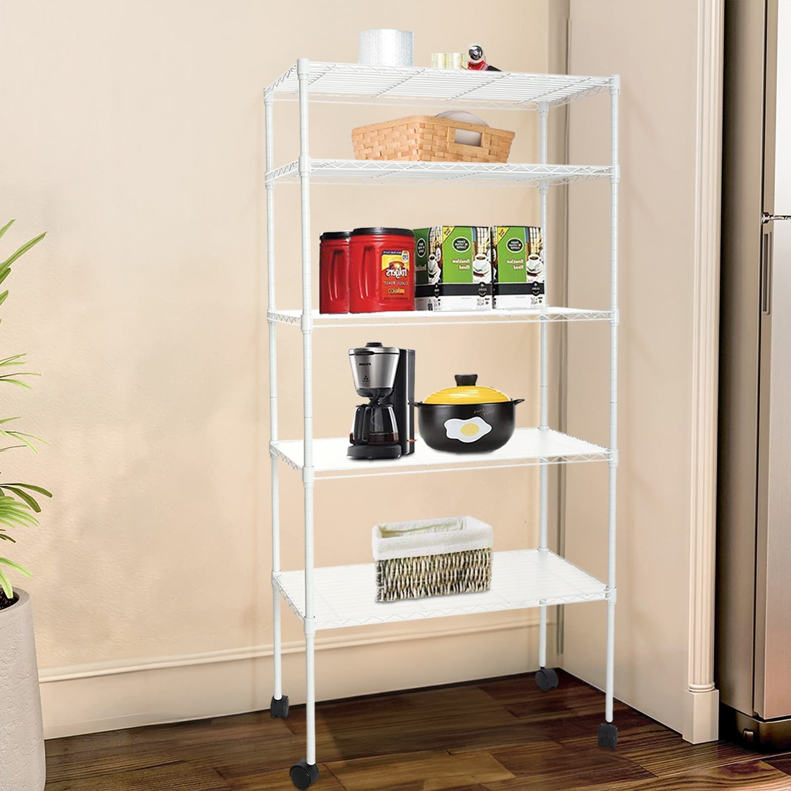 Siavonce XYD-ZX-HE01-BU Free-Standing-Shelving - View #7