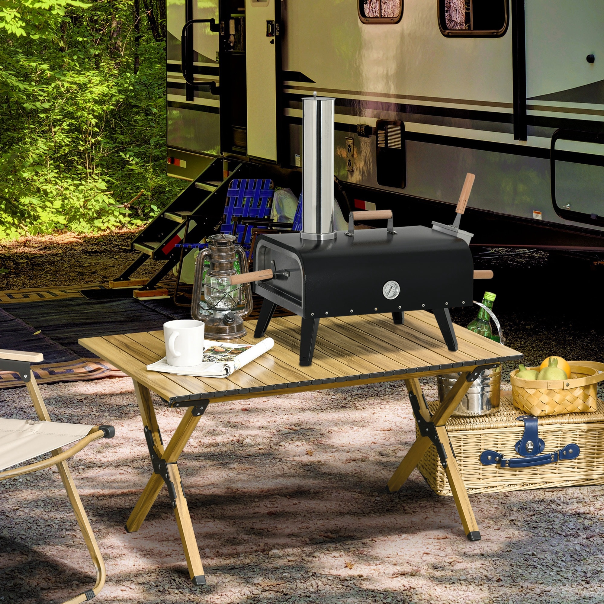 Mondawe MO-AS74311 Outdoor-Pizza-Ovens - View #9