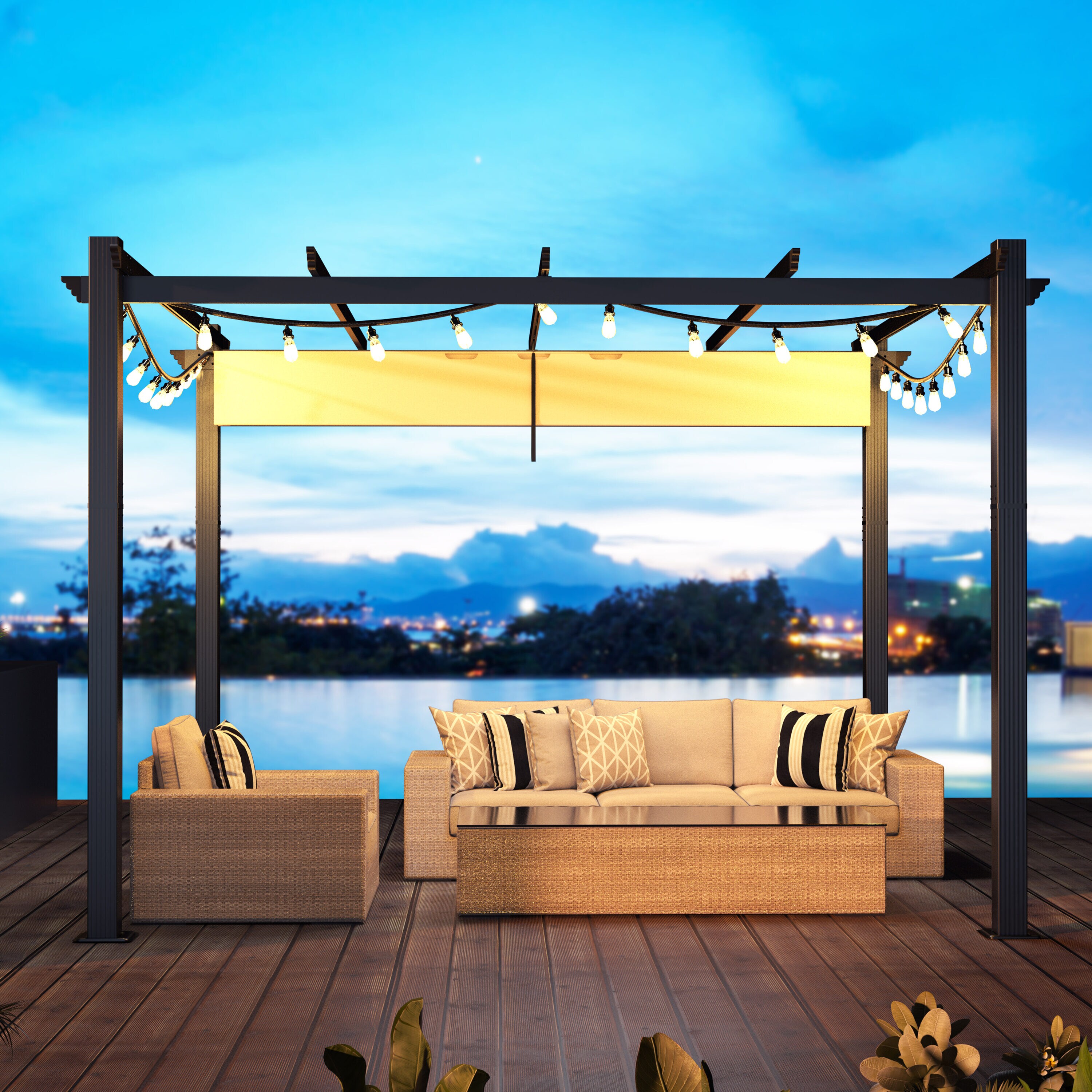 VEIKOUS PG0202-01CW-2 Pergolas-2 - View #3