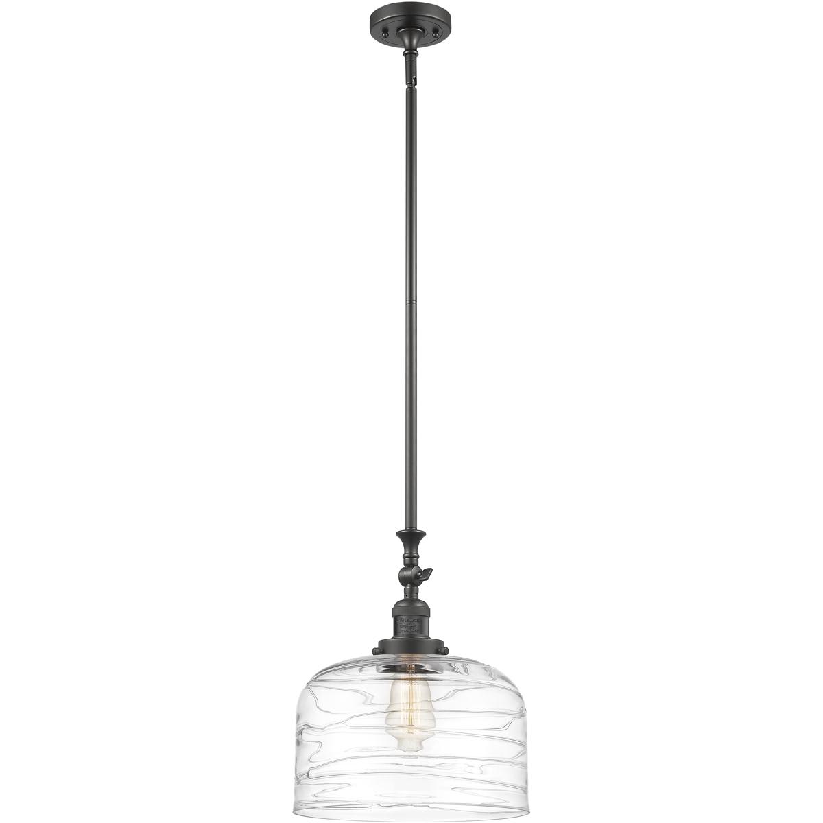Innovations Lighting 2418296 206-OB-G713-L-LED Franklin Restoration Bell Mini Pendant