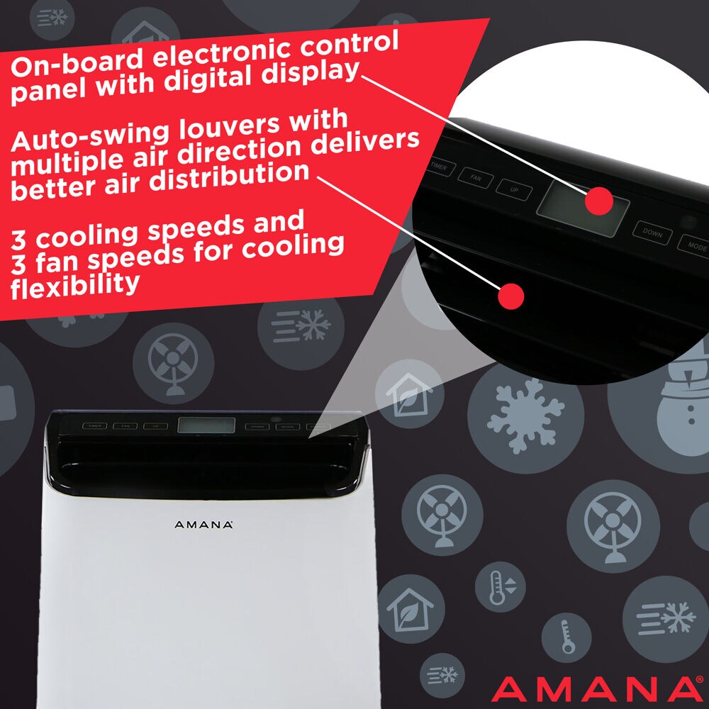 Amana AMAP101AB-2 Portable-Air-Conditioners - View #2