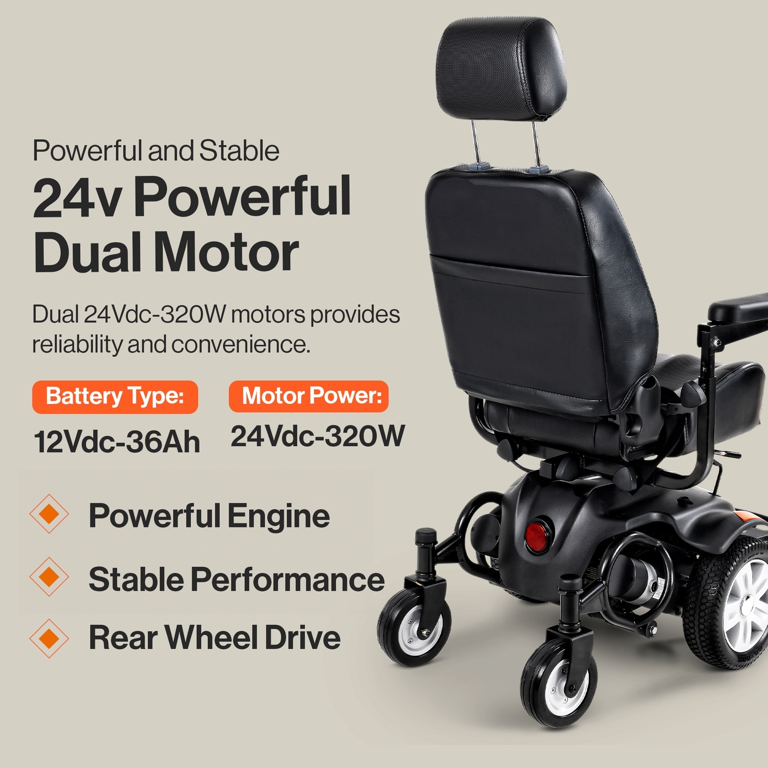 SuperHandy GUT171 Walkers-Wheelchairs-Rollators - View #3