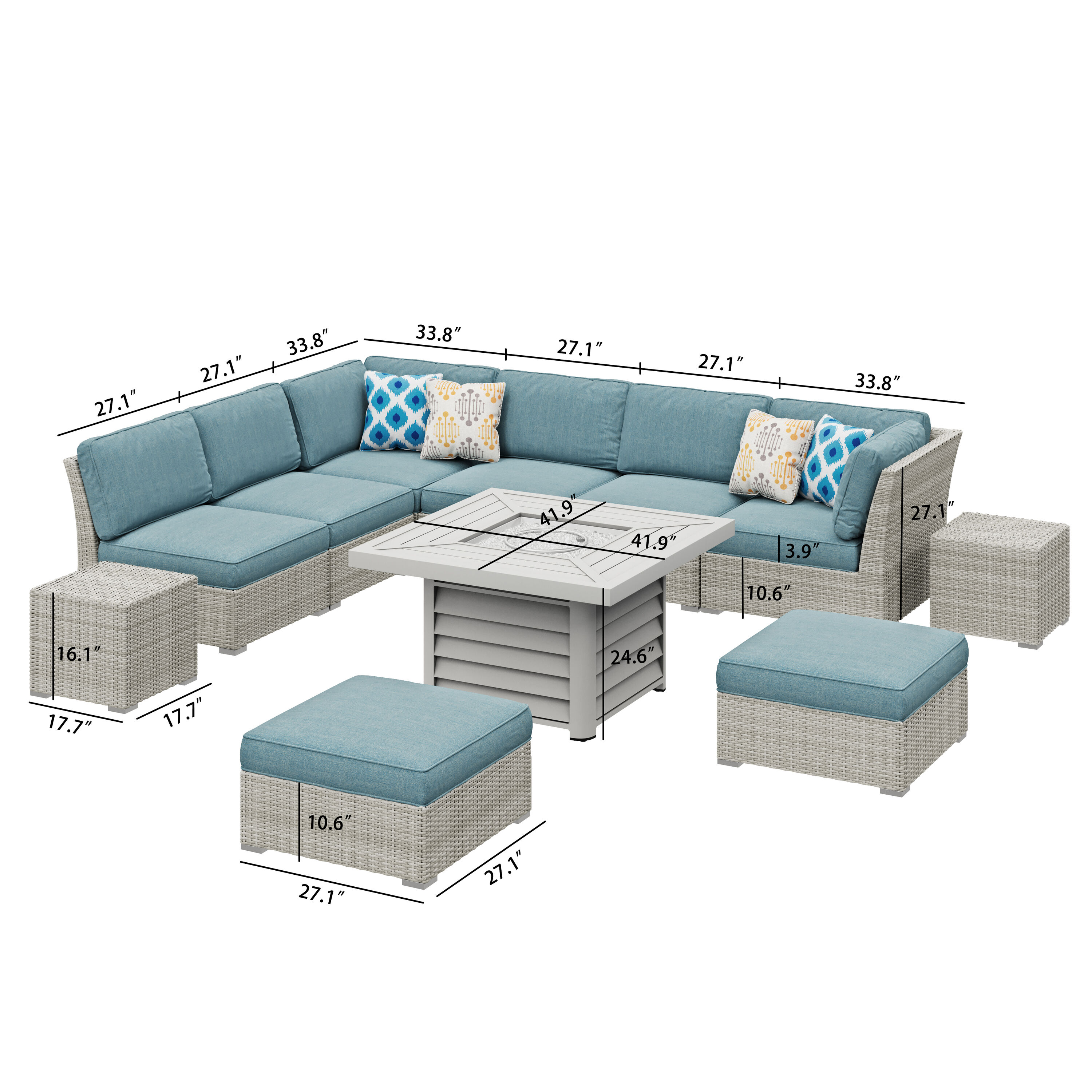 Octans SL2C00202 Patio-Conversation-Sets - View #10