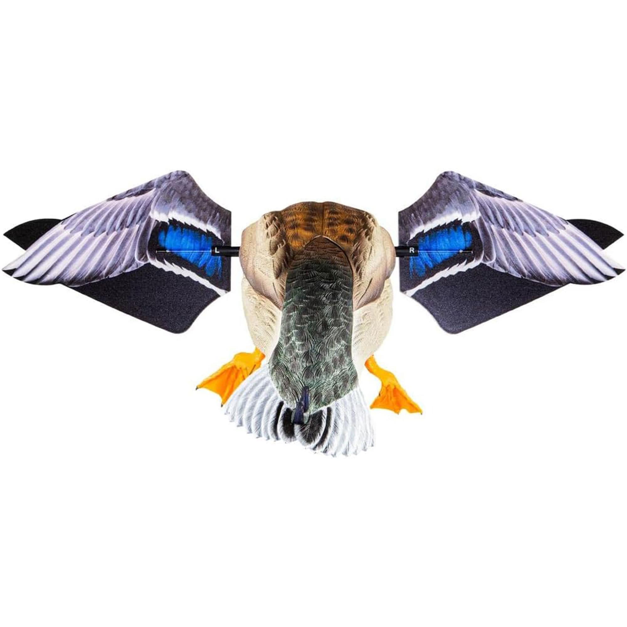 Realistic Mallard Duck Decoy with Spinning Wings