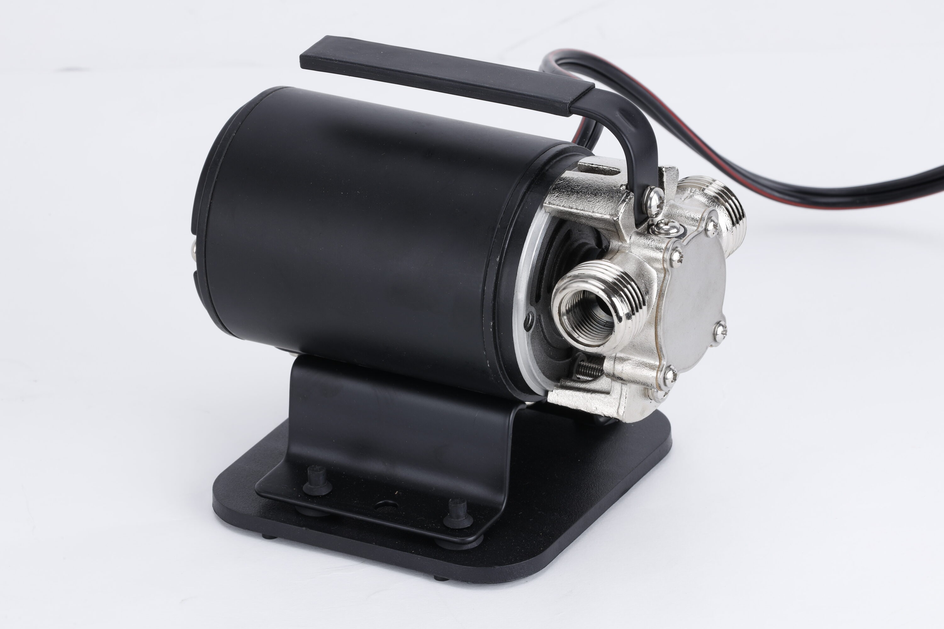 Acquaer 12V 1/10 HP Portable Electric Water Transfer Pump with Hose Kit