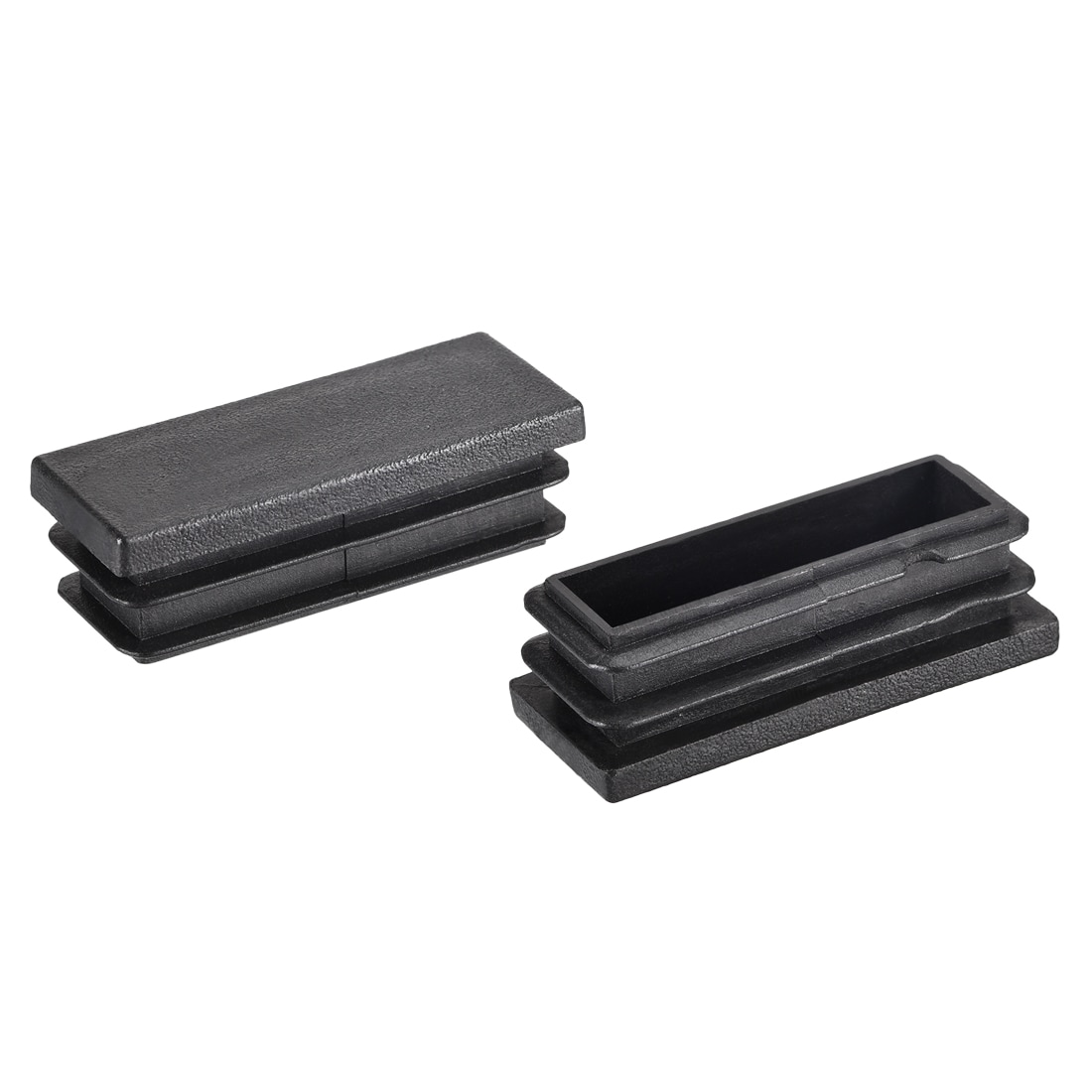 Unique Bargains 50mm x 20mm Rectangle PP End Cap Desk Chair Furniture ...