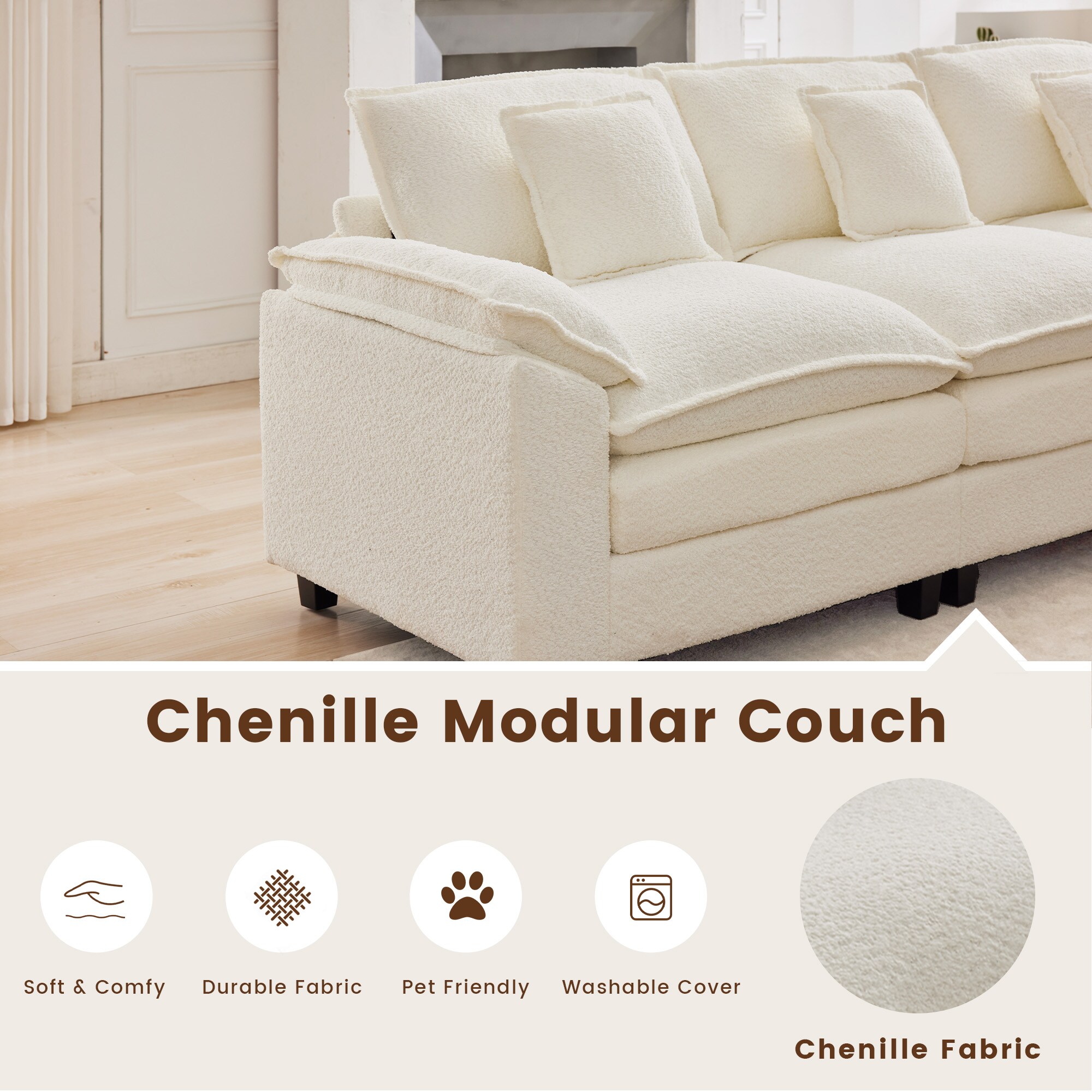 VOUA SAF-HNBYZ-BE Sofas-Loveseats - View #3