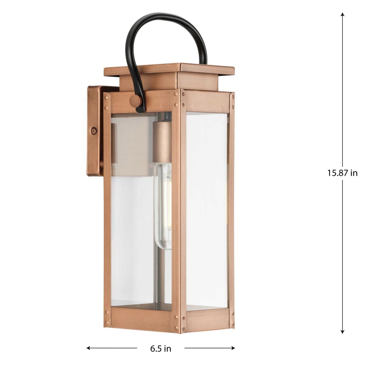 Copper exterior deals wall lights