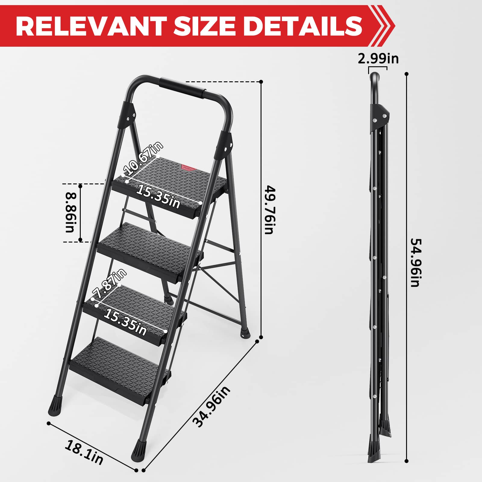 TITANKIT PRO MP-2227-4-DF Step-Ladders - View #7