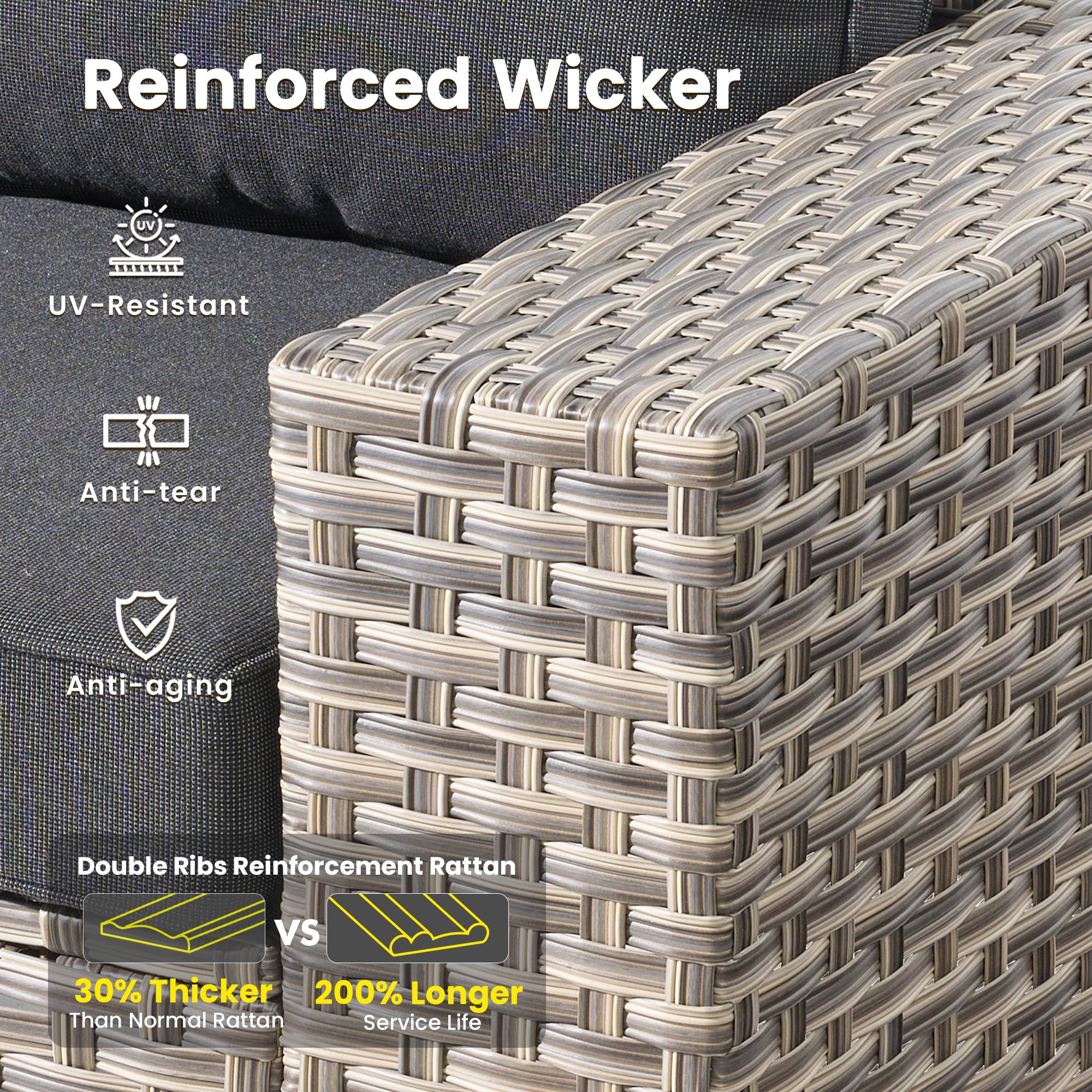 weaxty DCFP03RRS106 Patio-Sofas-Daybeds - View #3