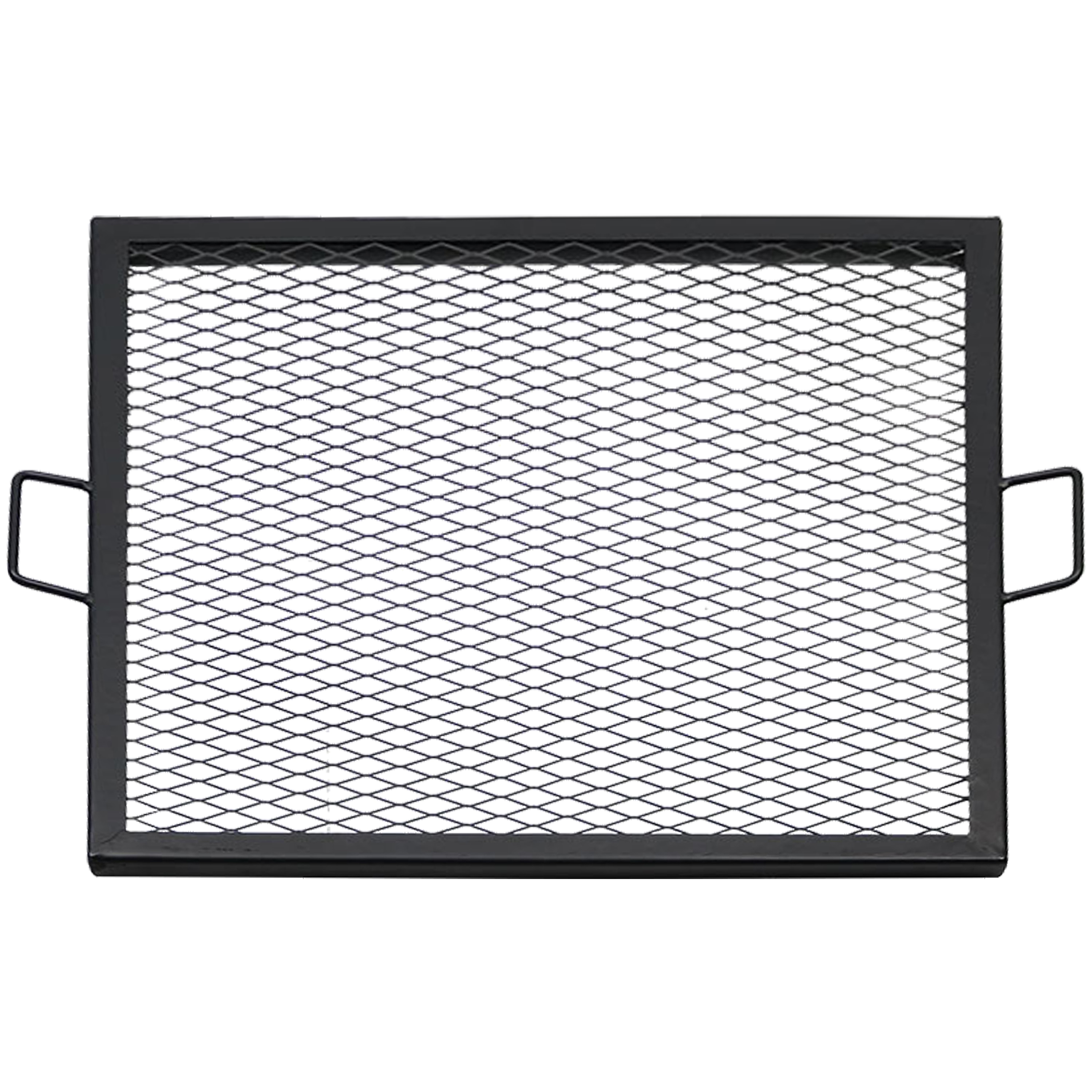 Sunnydaze Decor 24-in x 24-in Rectangle Plated Steel Cooking Grate ...