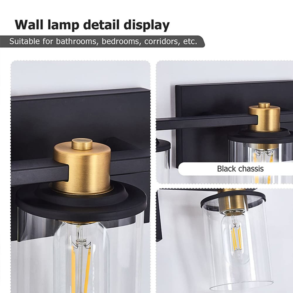 Black and Gold 6-Light Sputnik Chandelier