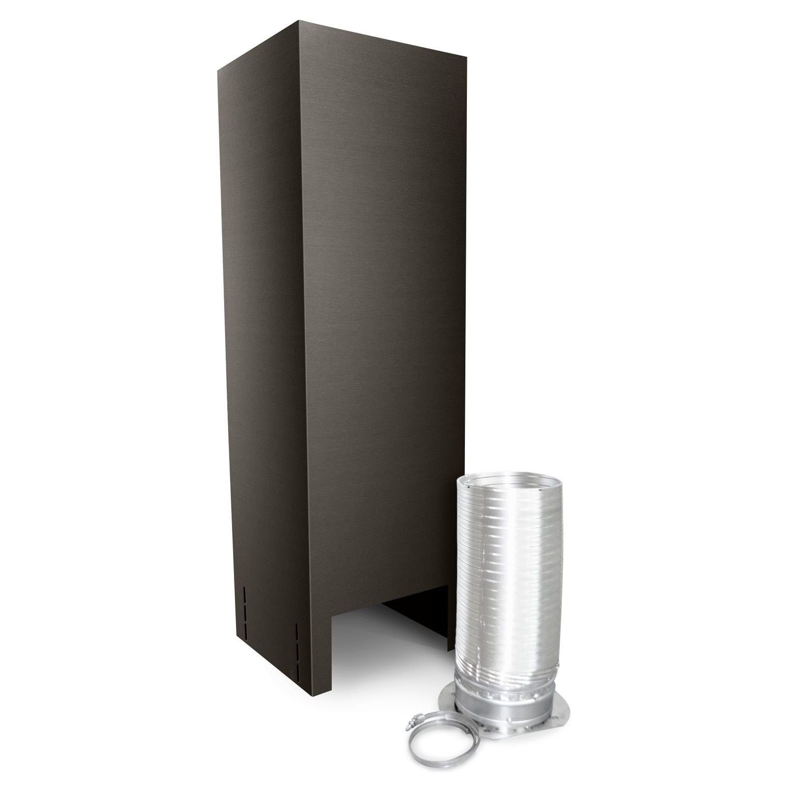 Whirlpool EXTKIT16ES Island range hood Exhaust kit 2 -Pack Black Stainless