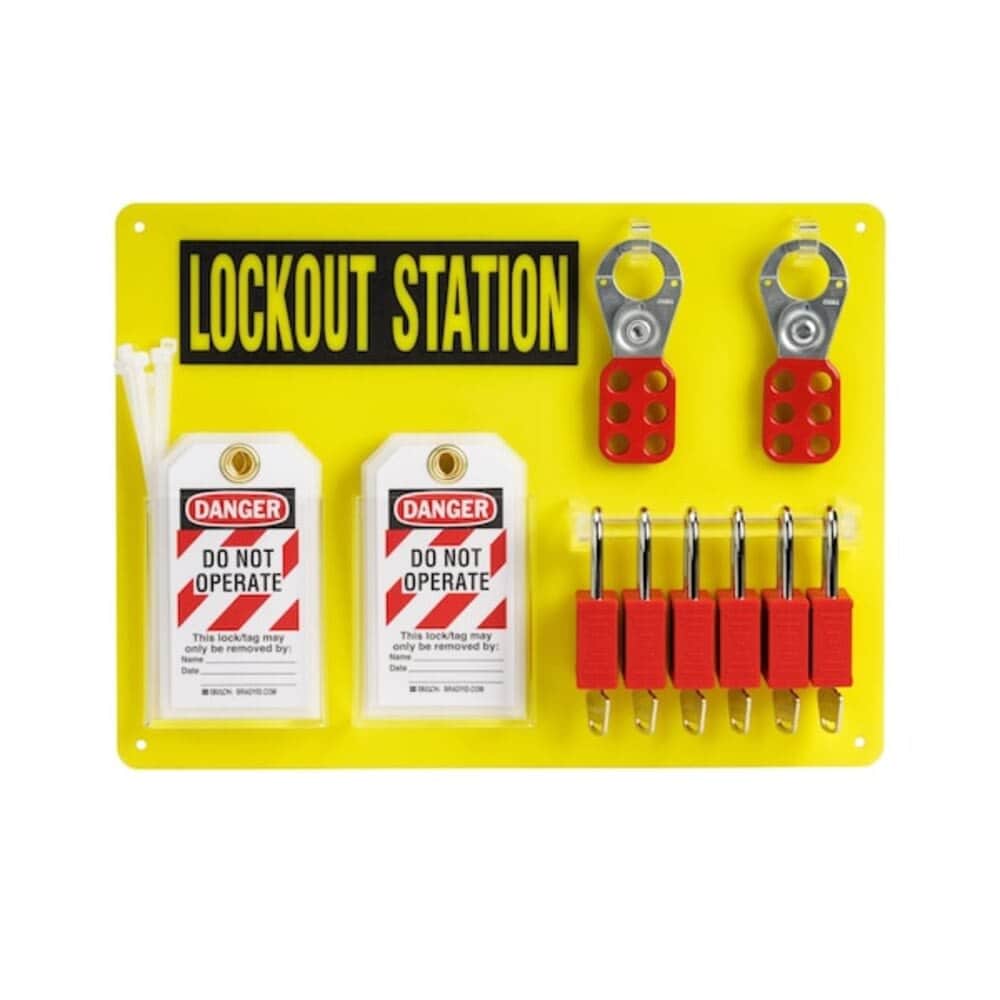 Brady  Lockout Station0.1875 D11.5 H15.5W 153679