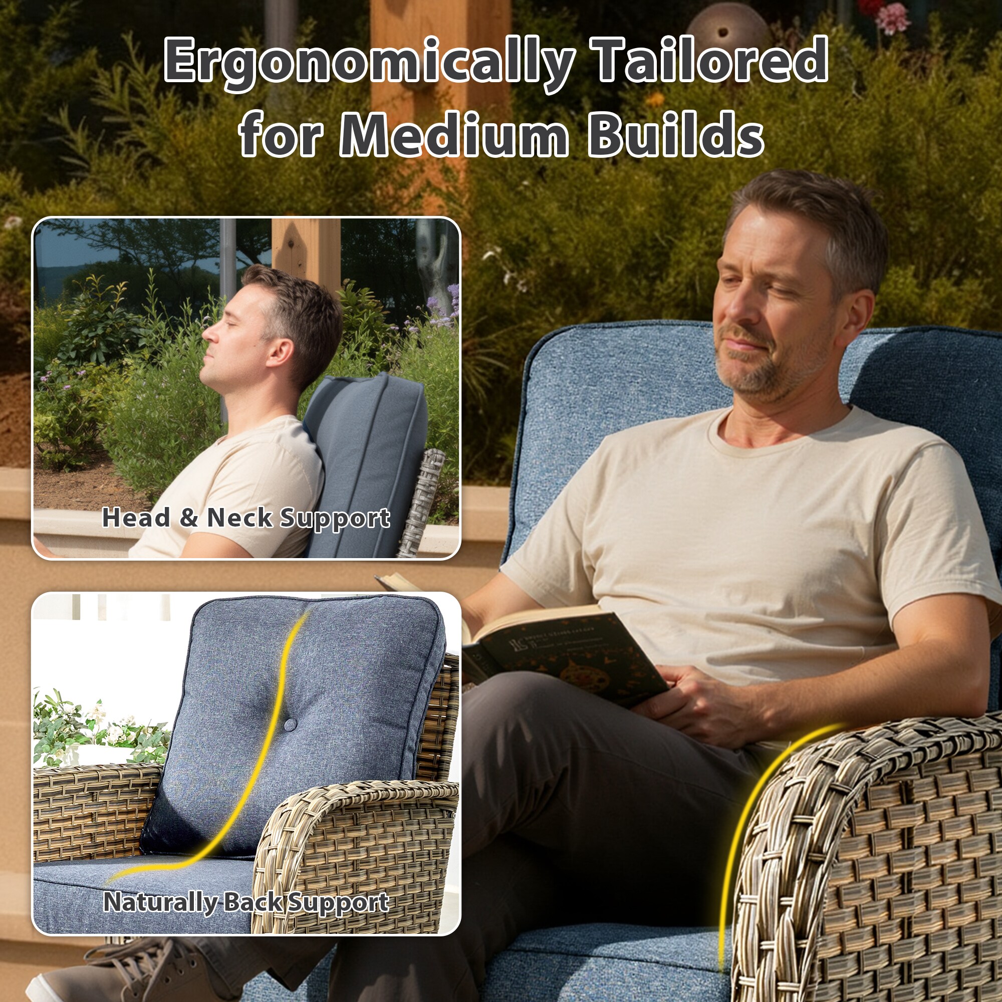 weaxty CFPDSCRRSYZVNC509 Patio-Sofas-Daybeds - View #6