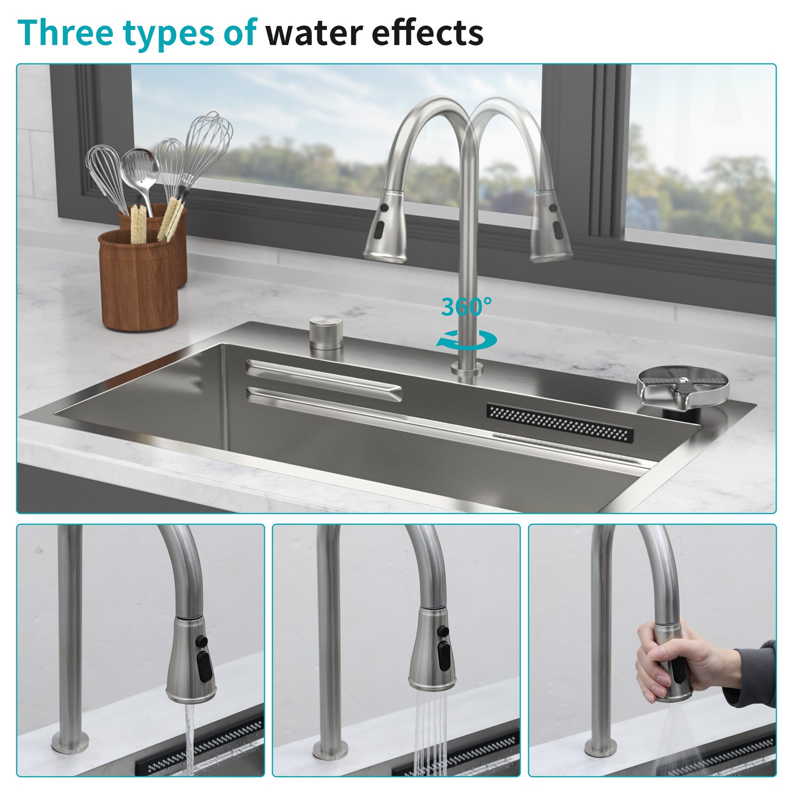 LIVIZA TLY-SS319013 Kitchen-Sinks - View #7