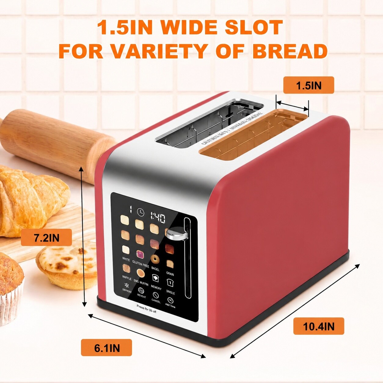 Aoibox LAB4R8P2 toasters - View #3