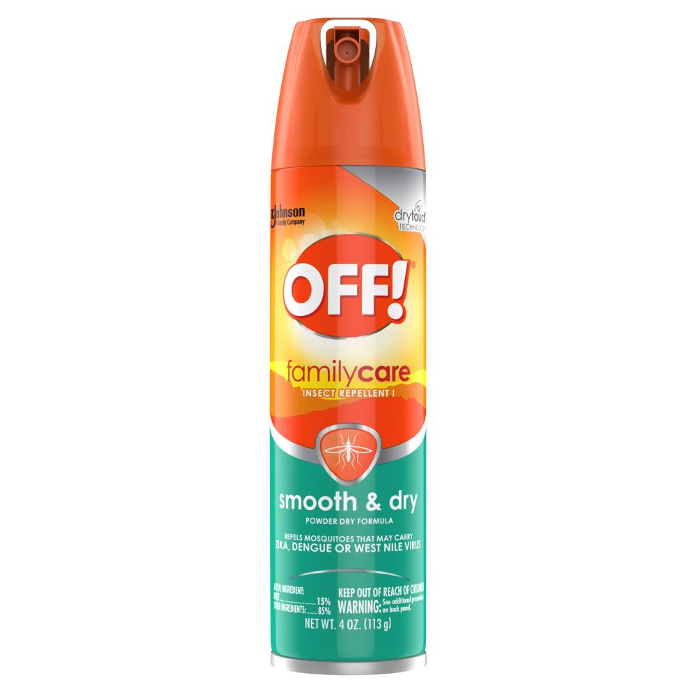 Off! SCJ617659 4-oz Familycare Unscented Home and Perimeter Outdoor Bug Spray