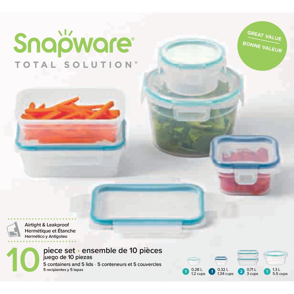 Organizing - Snapware storage is perfect for base plate storage