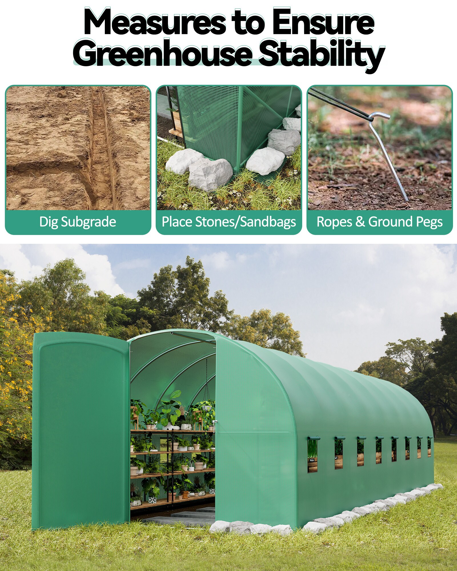 Garvee L072GLZLN4FK greenhouses - View #6