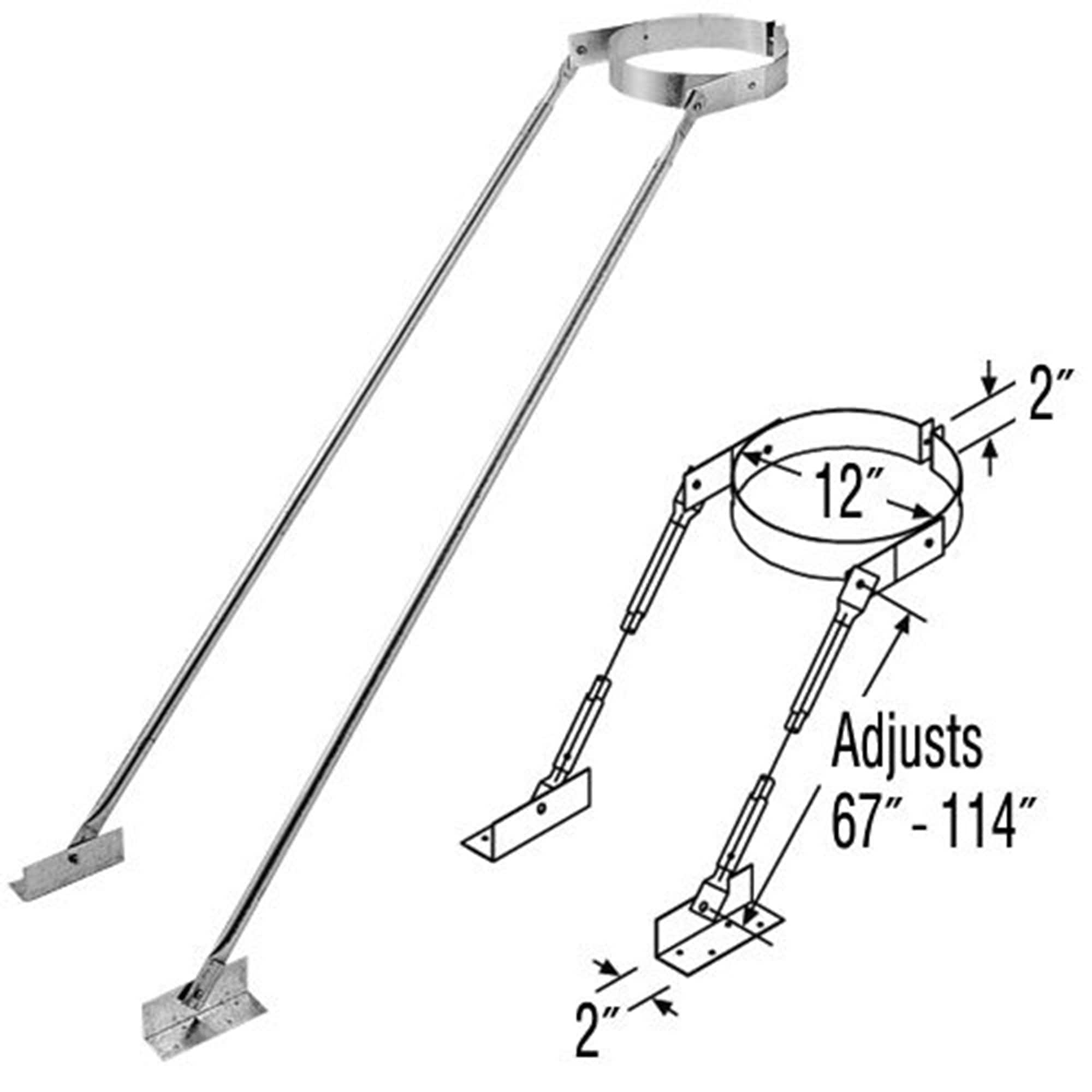 DuraVent 254843 Chimney-Pipe-Accessory-Kits - View #4