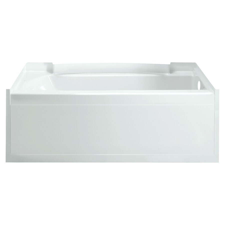 Sterling Accord 32 In W X 60 In L White Vikrell Rectangular Right Hand Drain In The Bathtubs 4791