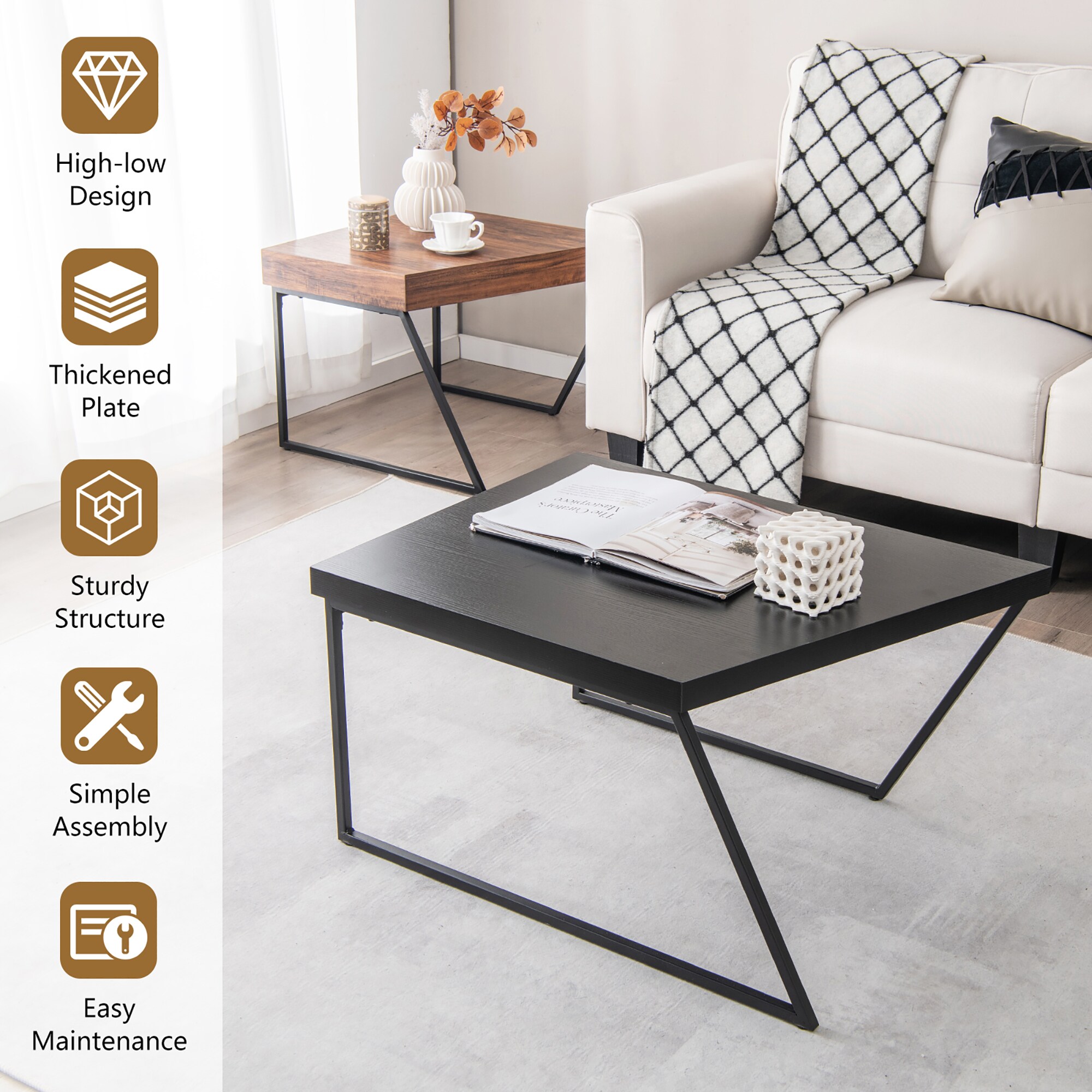 Goplus LWS00313 Coffee-Tables - View #8