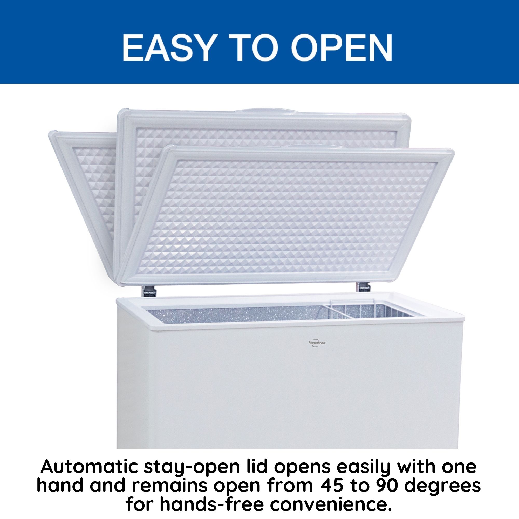 Holiday 7-cu ft Manual Defrost Chest Freezer (White) at