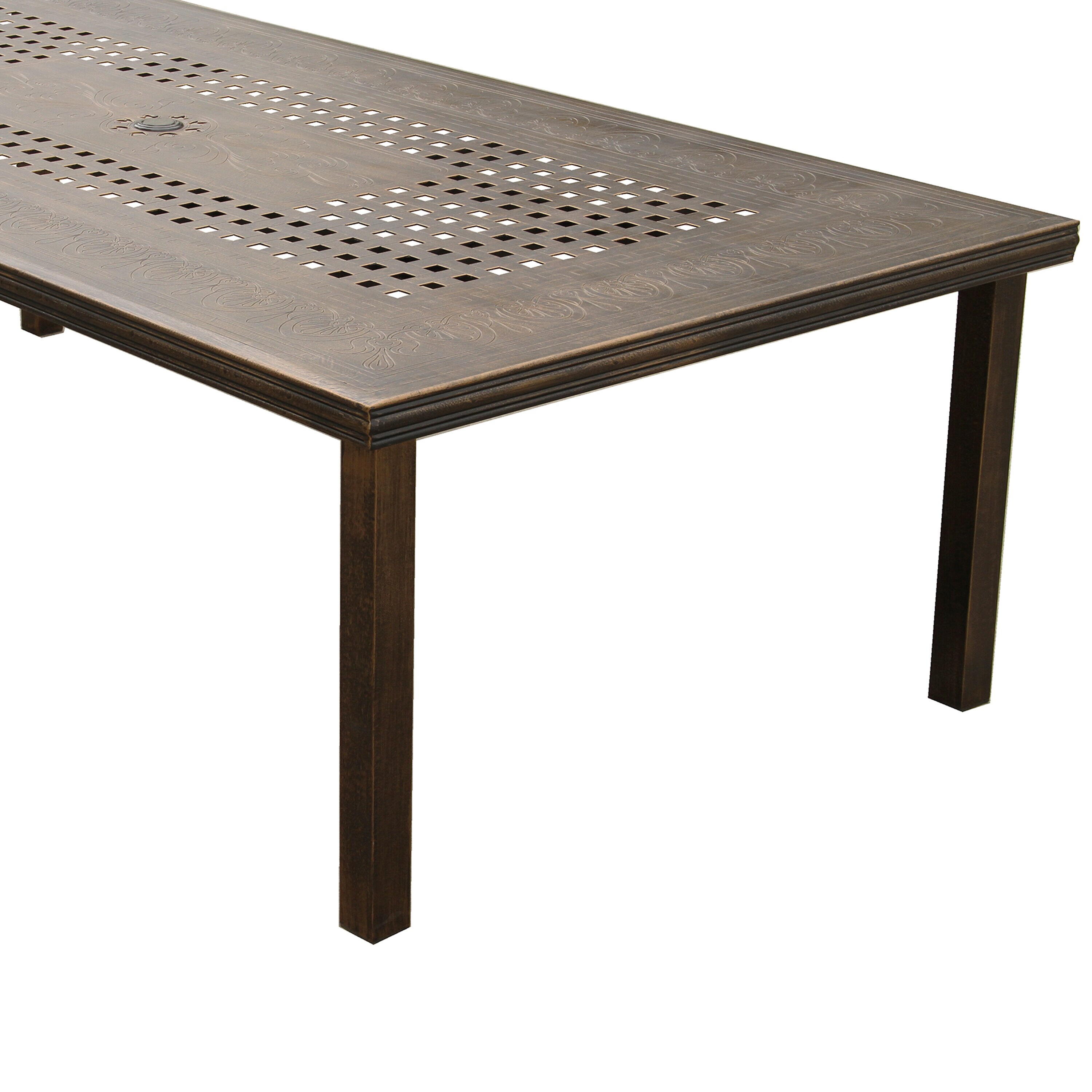 Oakland Living 1057-RECT-95-TL-BZ Patio-Tables - View #6