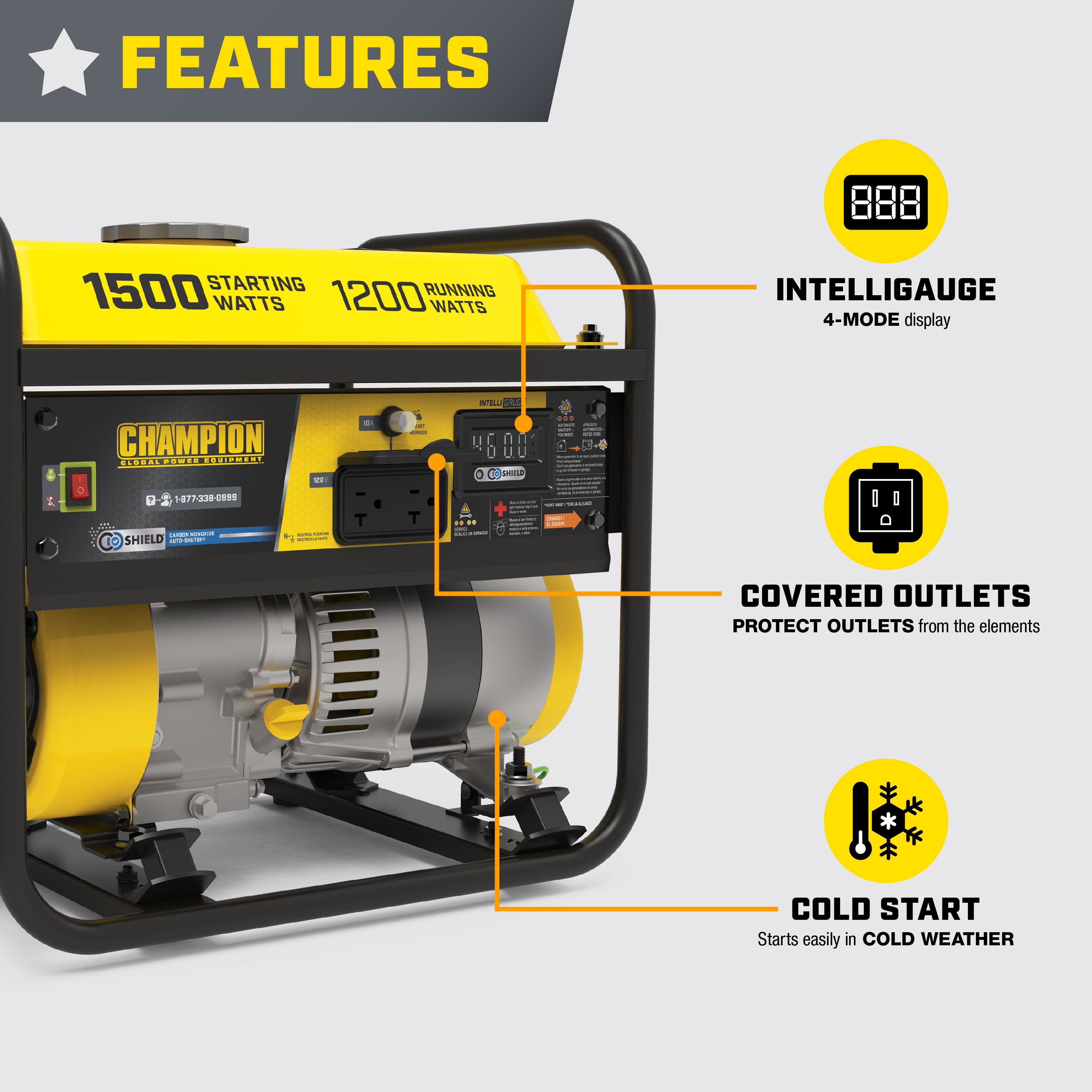 Champion Power Equipment 201285 Portable-Generators - View #3