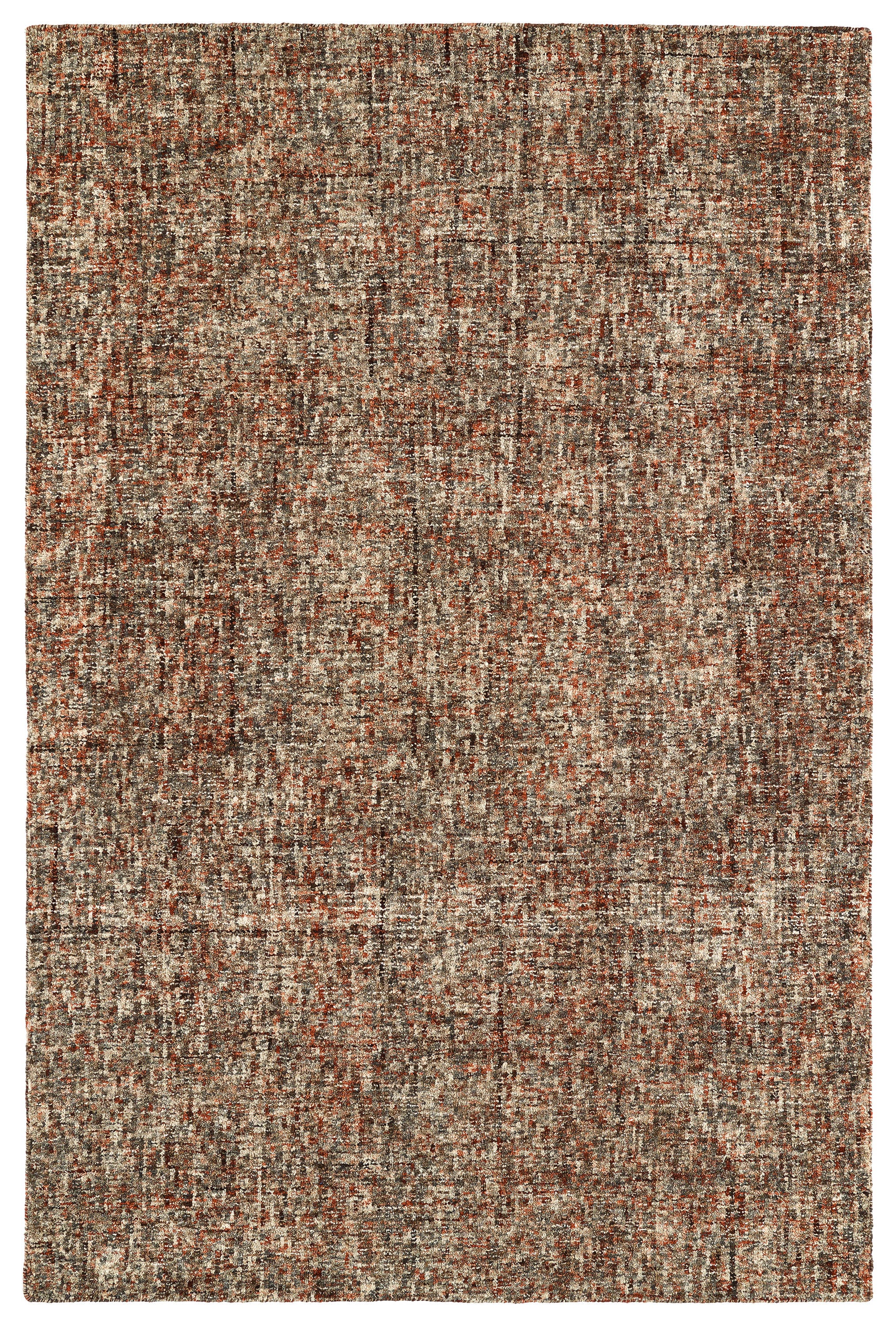Addison Rugs AEA31RU4X6 Eastman 4 x 6 (ft) Tufted Wool Rust Rectangular Indoor Solid Farmhouse/Cottage Area rug