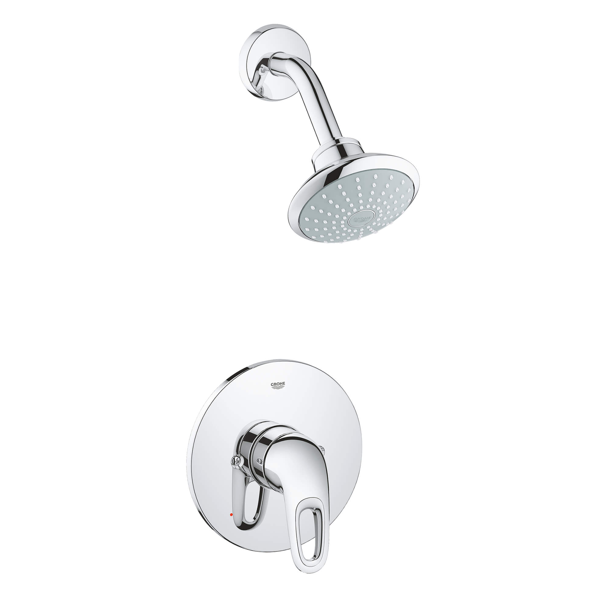 Marina Multi Function Stainless Steel Shower Head with Shower Faucet