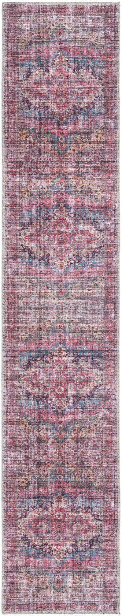 Mangata Modern Multicolor Chenille 2x10 Runner Rug