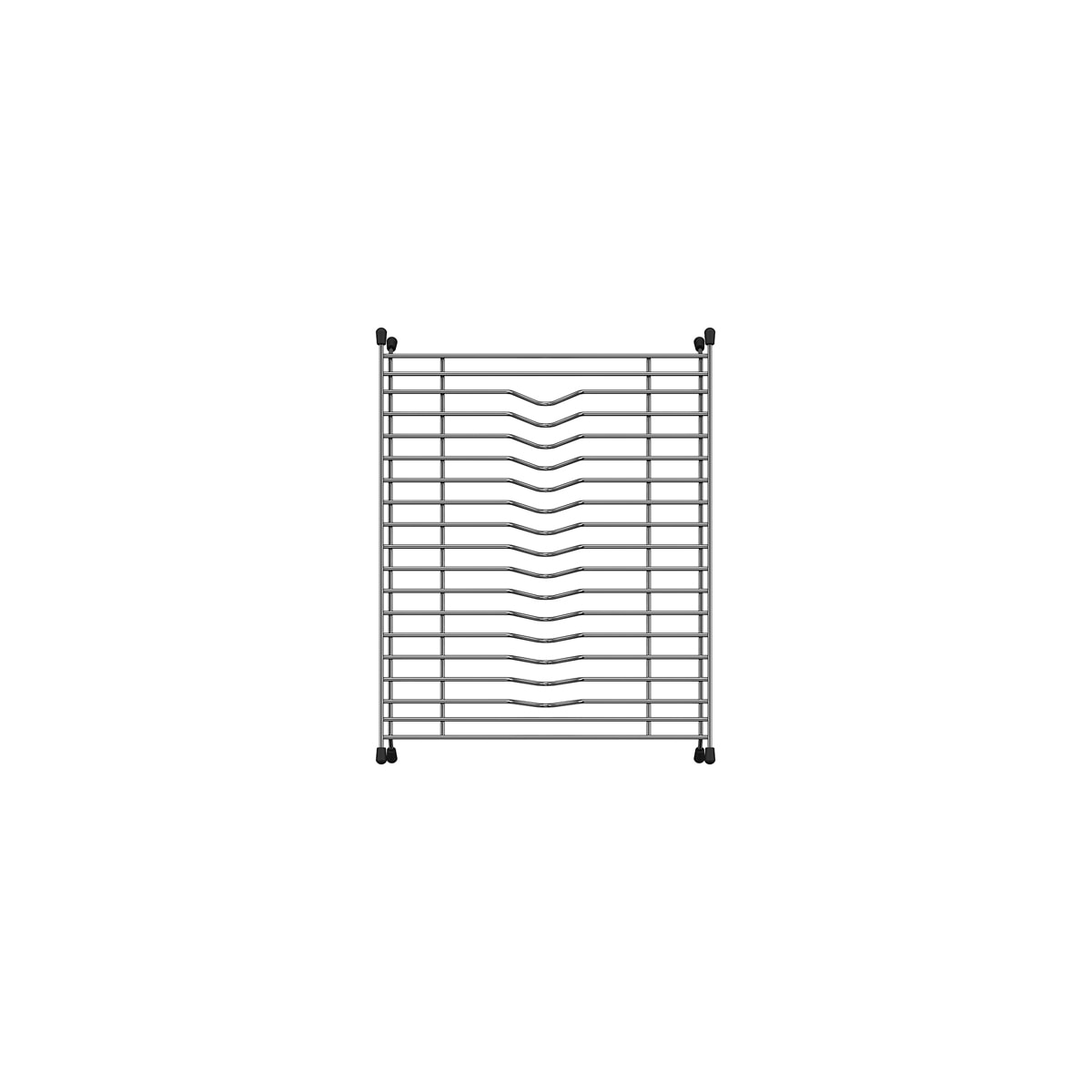 BLANCO 236431 16.0-Inches W x 10.68-Inches L x 2.5-Inches H Stainless steel Dish rack