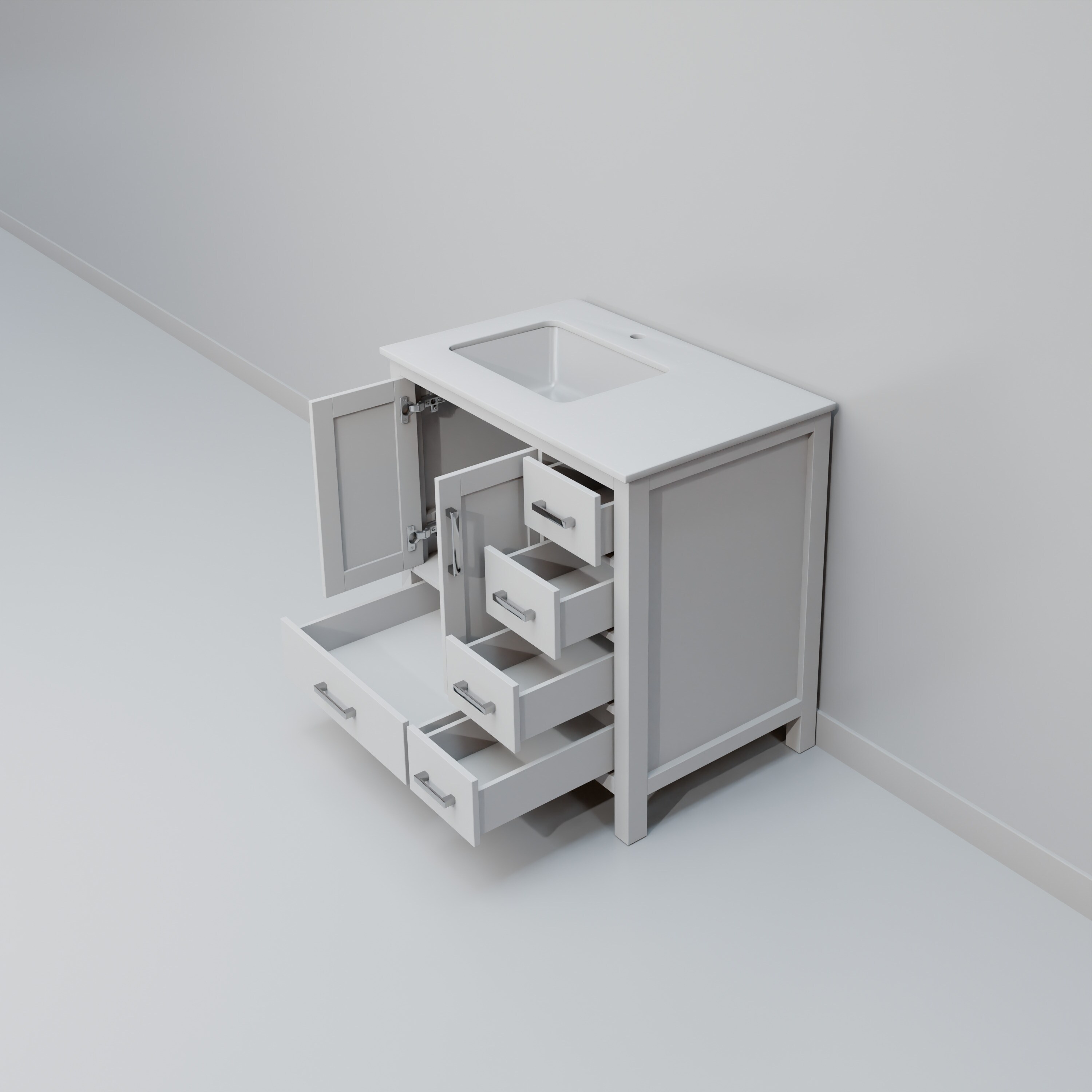 Lexora LJ342236SAWQ000L Bath-Vanity-Combo - View #6