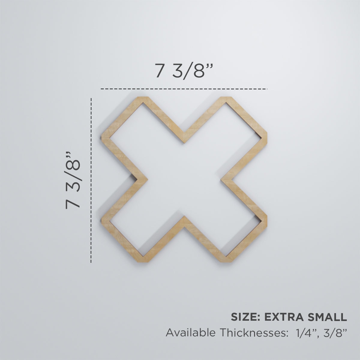 Ekena Millwork WALW08X08X0375FLRHI Wall-Panels - View #3