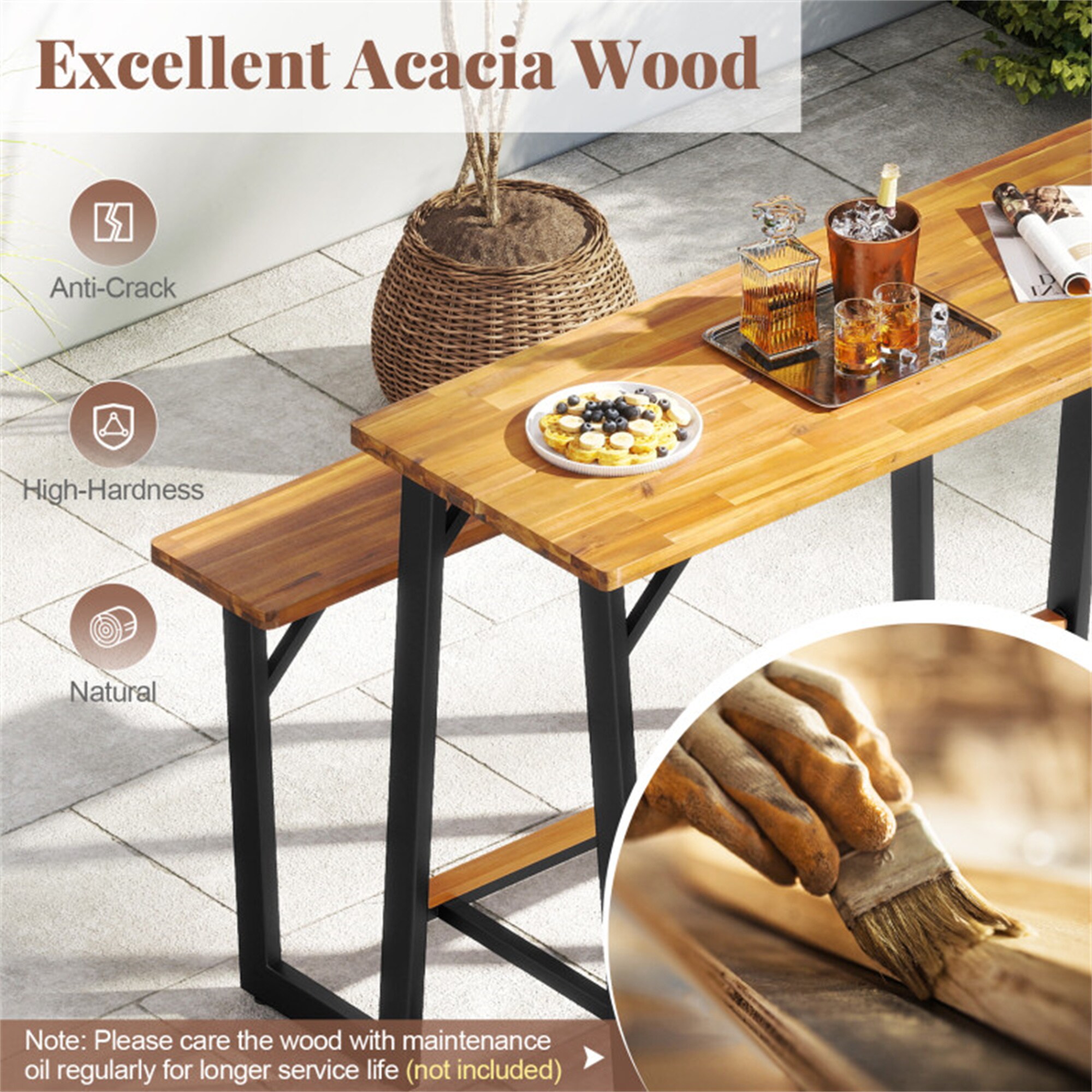 BABOOM BOM-6530NY+-CO Picnic-Tables - View #8