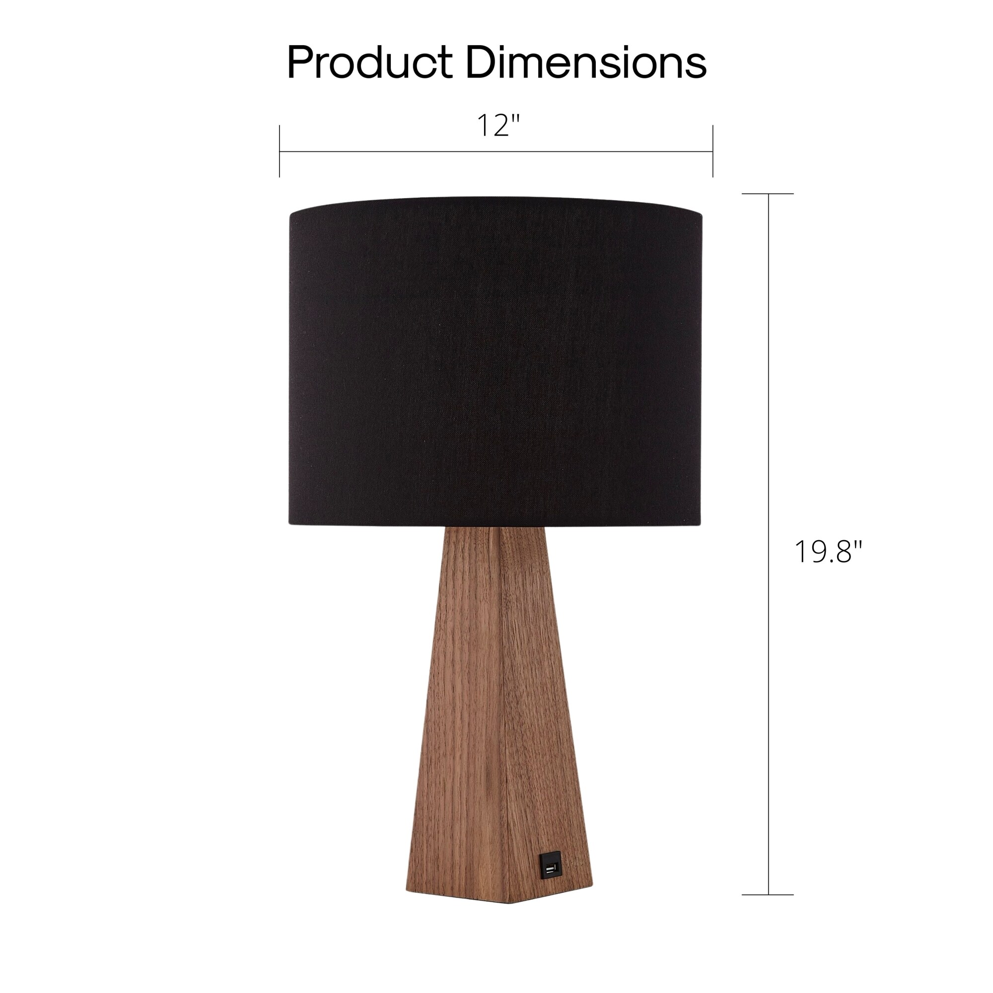 Inspired Home LA449-36BK-LS Table-Lamps - View #9