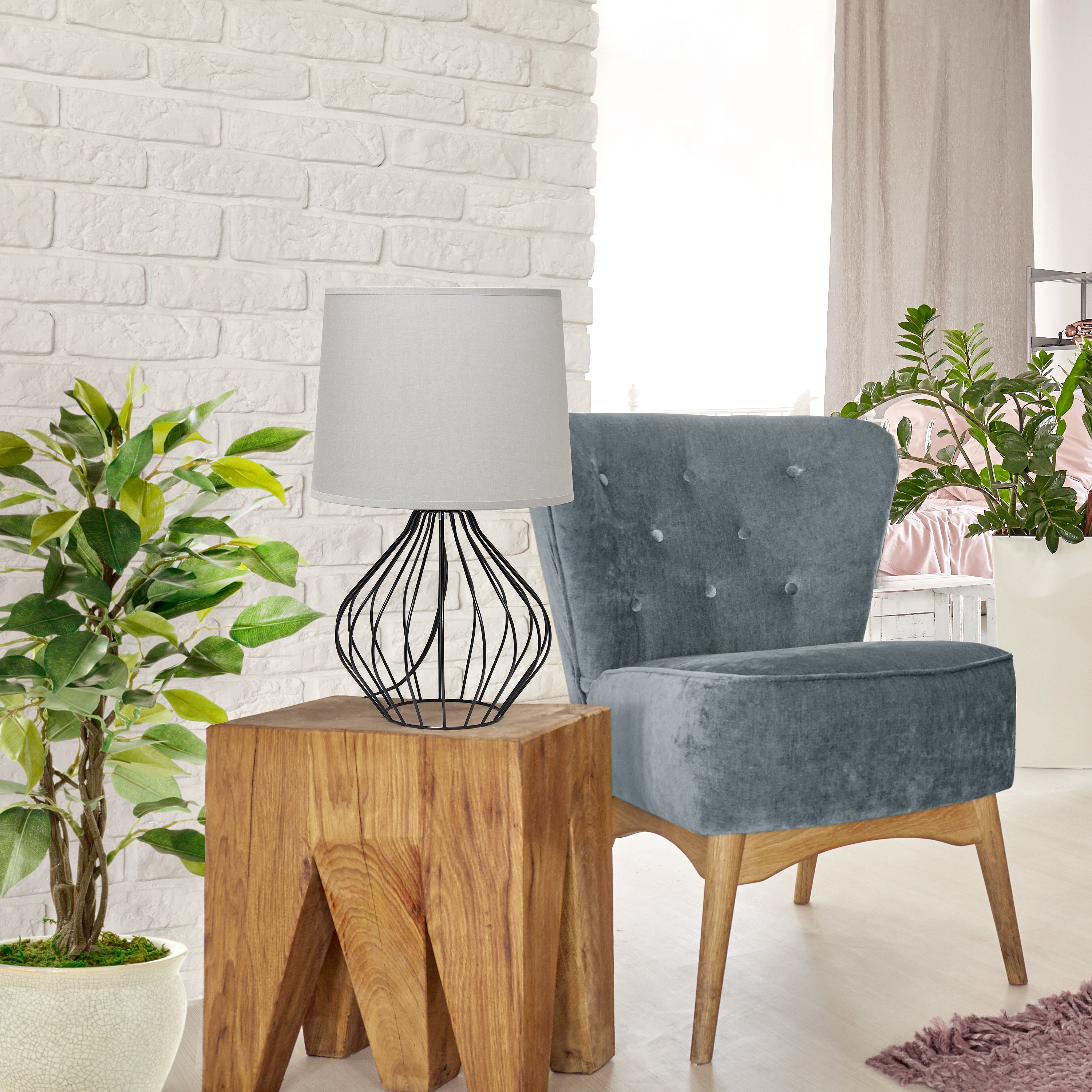 Simple Designs LT2086-GOB Table-Lamps - View #5
