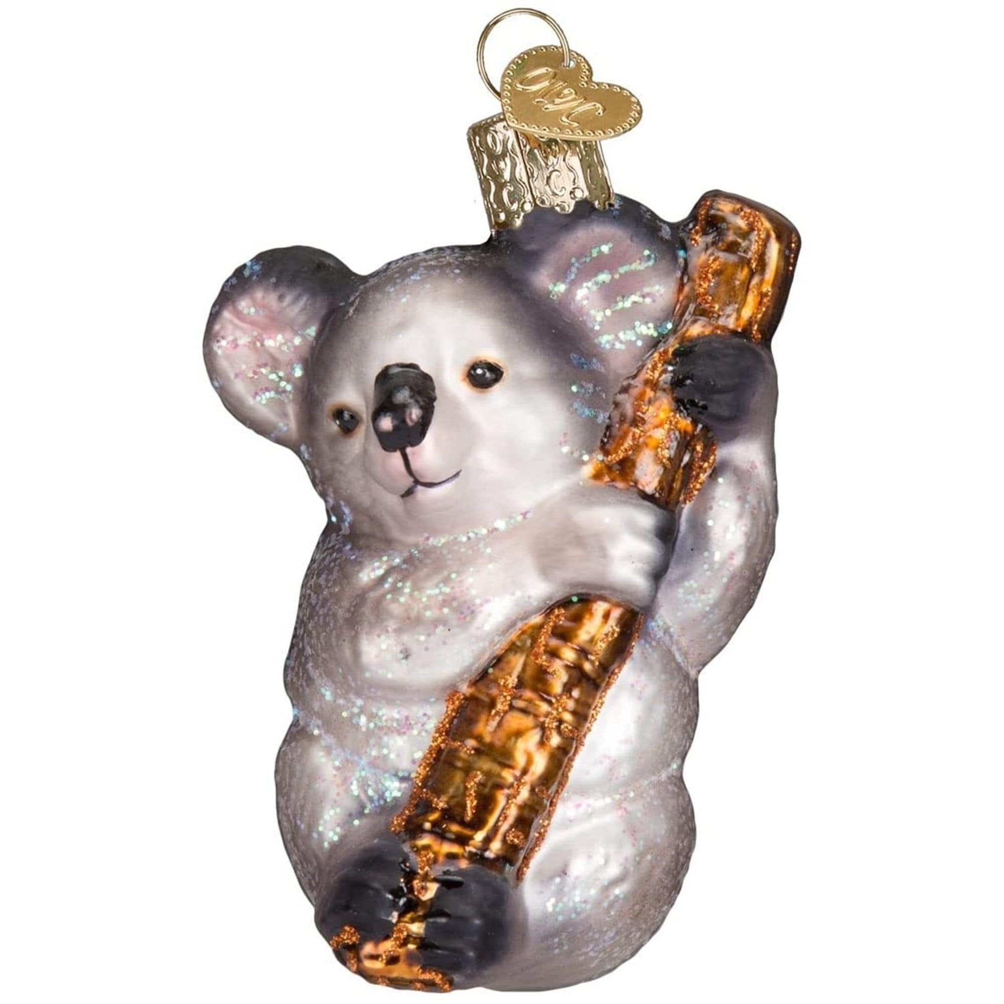 Old World Christmas 729343123565 Glass Blown Ornament For Christmas Tree - Koala Bear